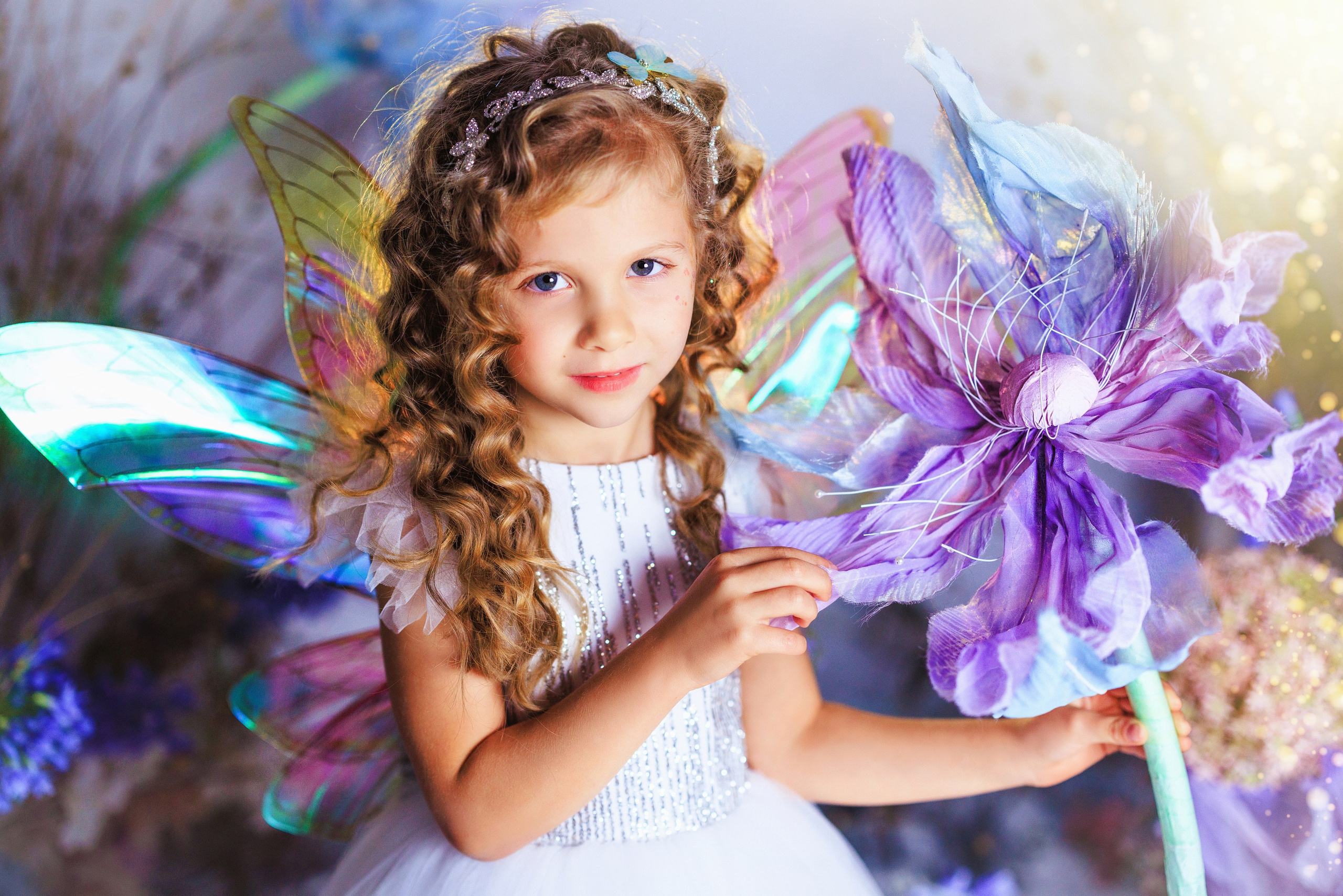 Детская фотосессия в образе Волшебной Феи. Семейный и детский фотограф в Краснодаре Анна Трашкова