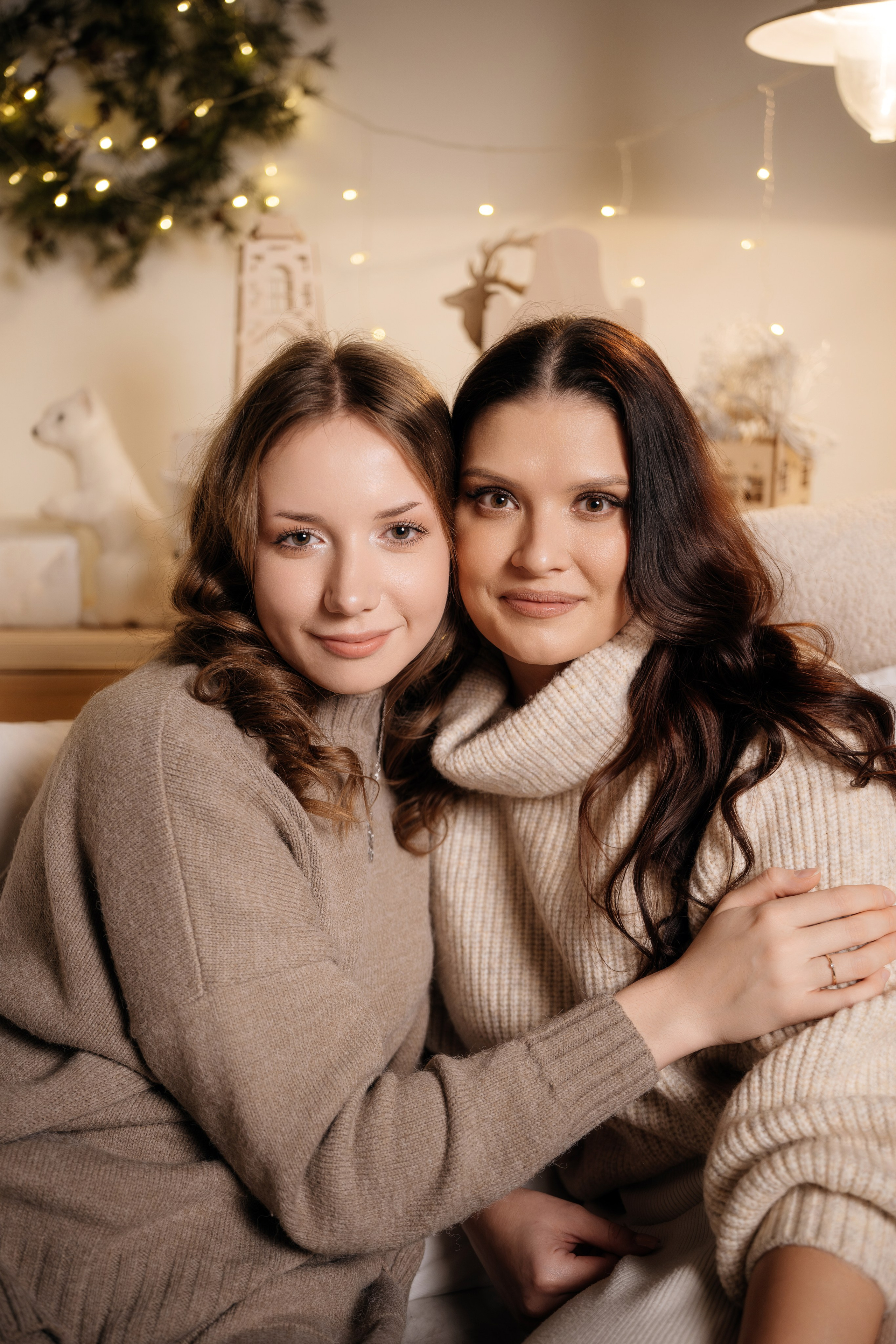 Семейная новогодняя фотосессия