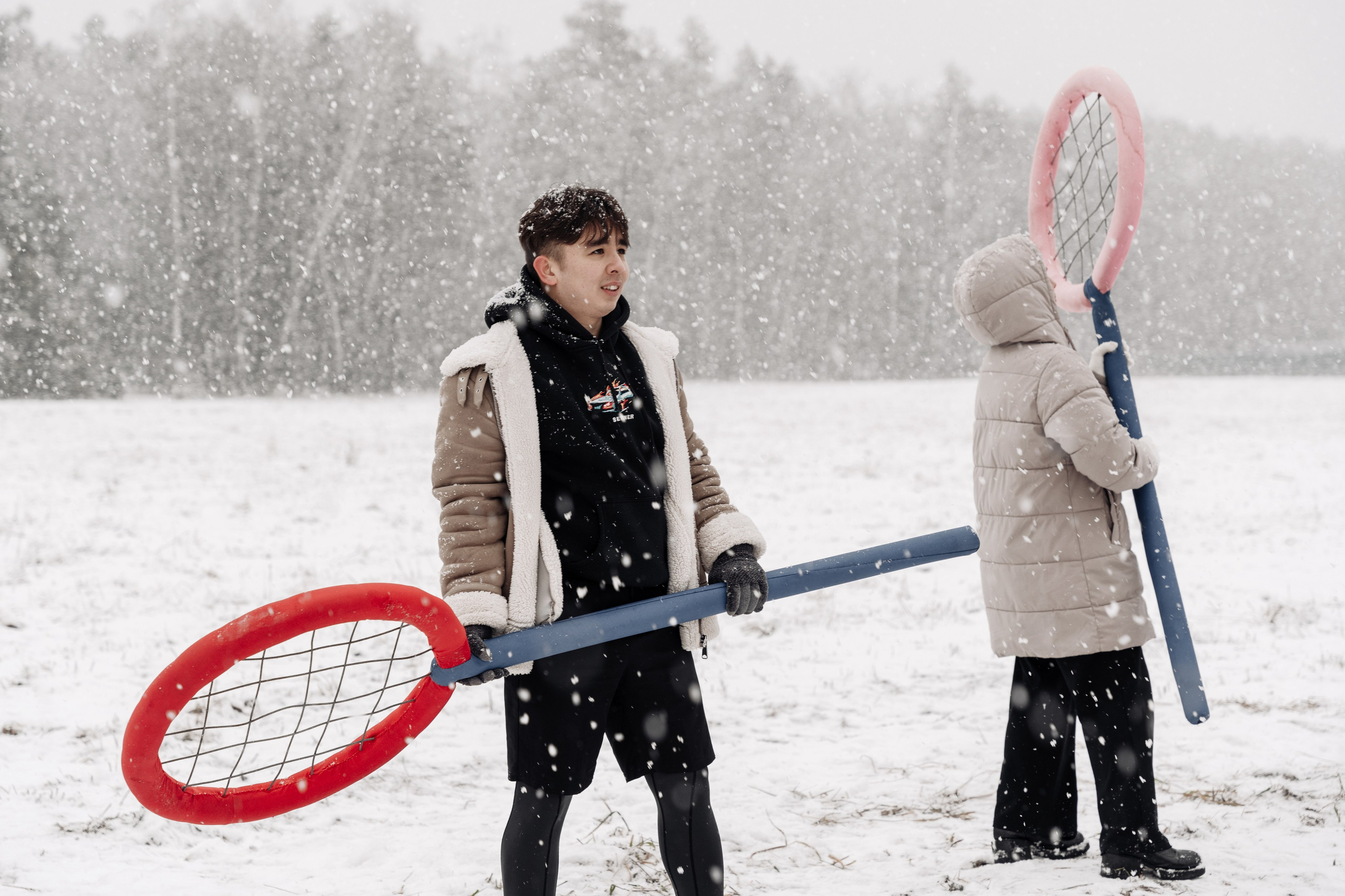 Зимние игры. Свадебный и семейный фотограф Ксения Ржевская (Митрохина)