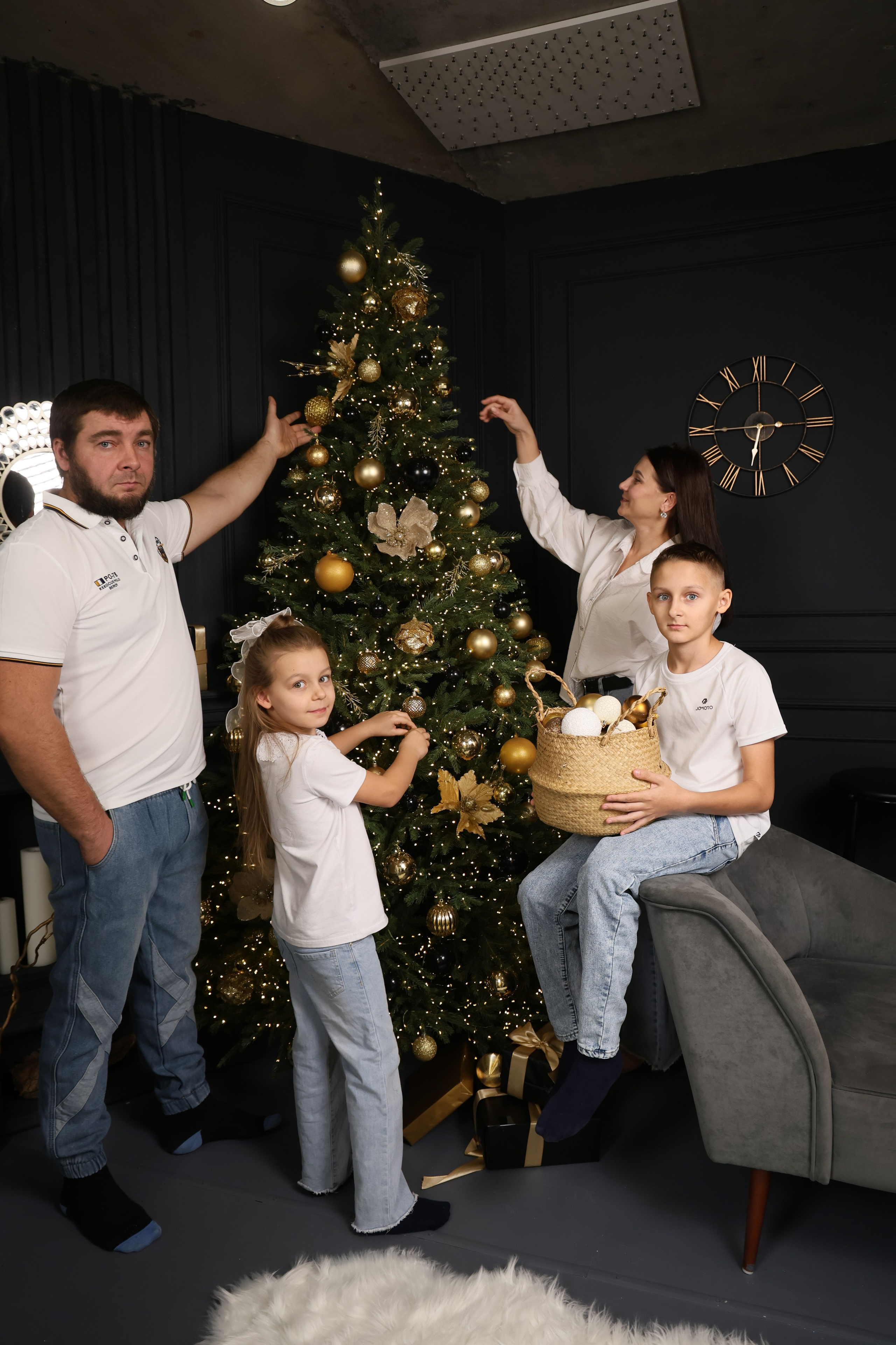 Семья Рогудеевых. Олеся Шатохина Фотограф Солнечногорск Зеленоград Клин Фотосессия