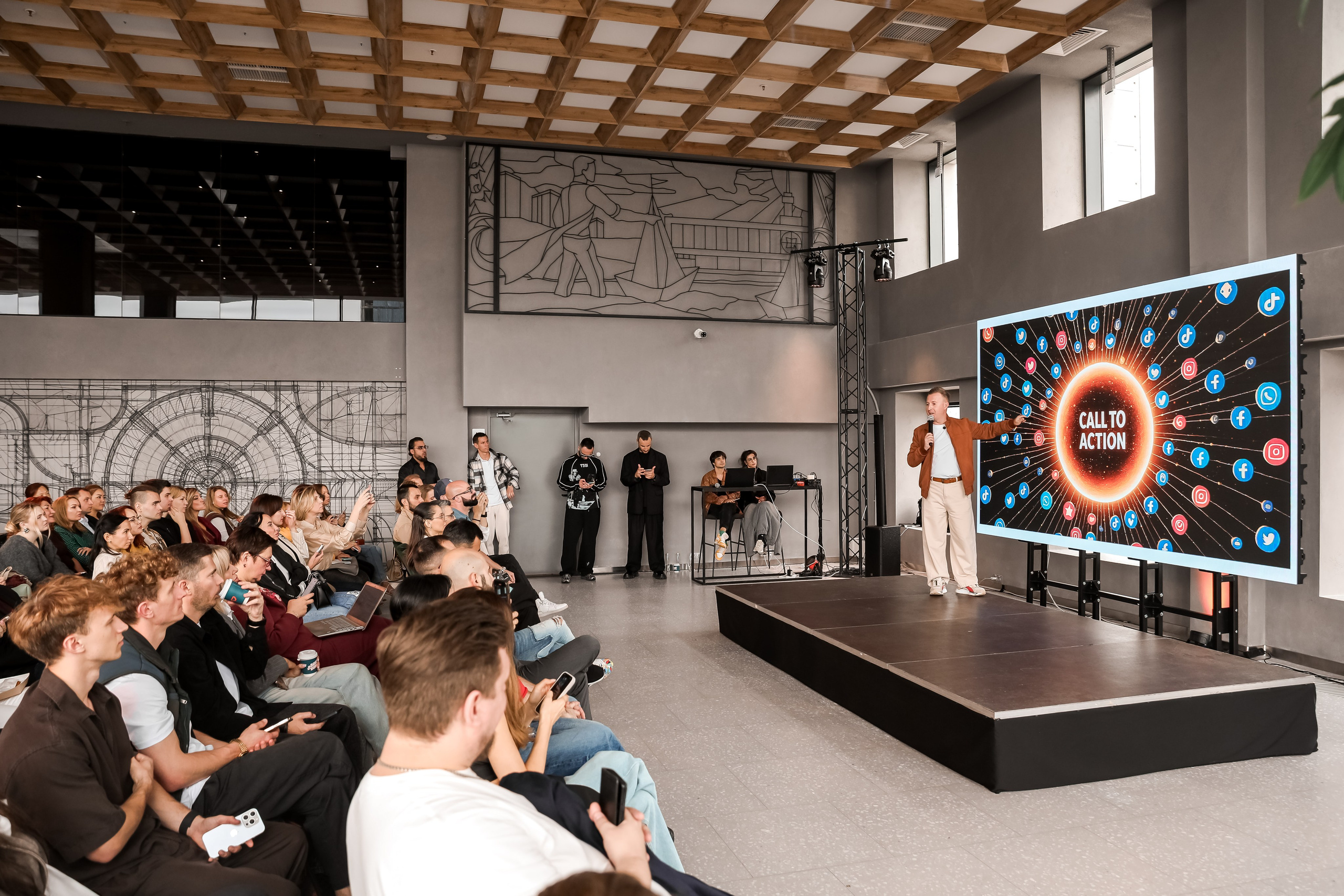 OZERSKY CONF 3.0 / главные спикеры Сергей Романович / Олег Торбосов. Photographer Viktoriya Markushina «My world throug»