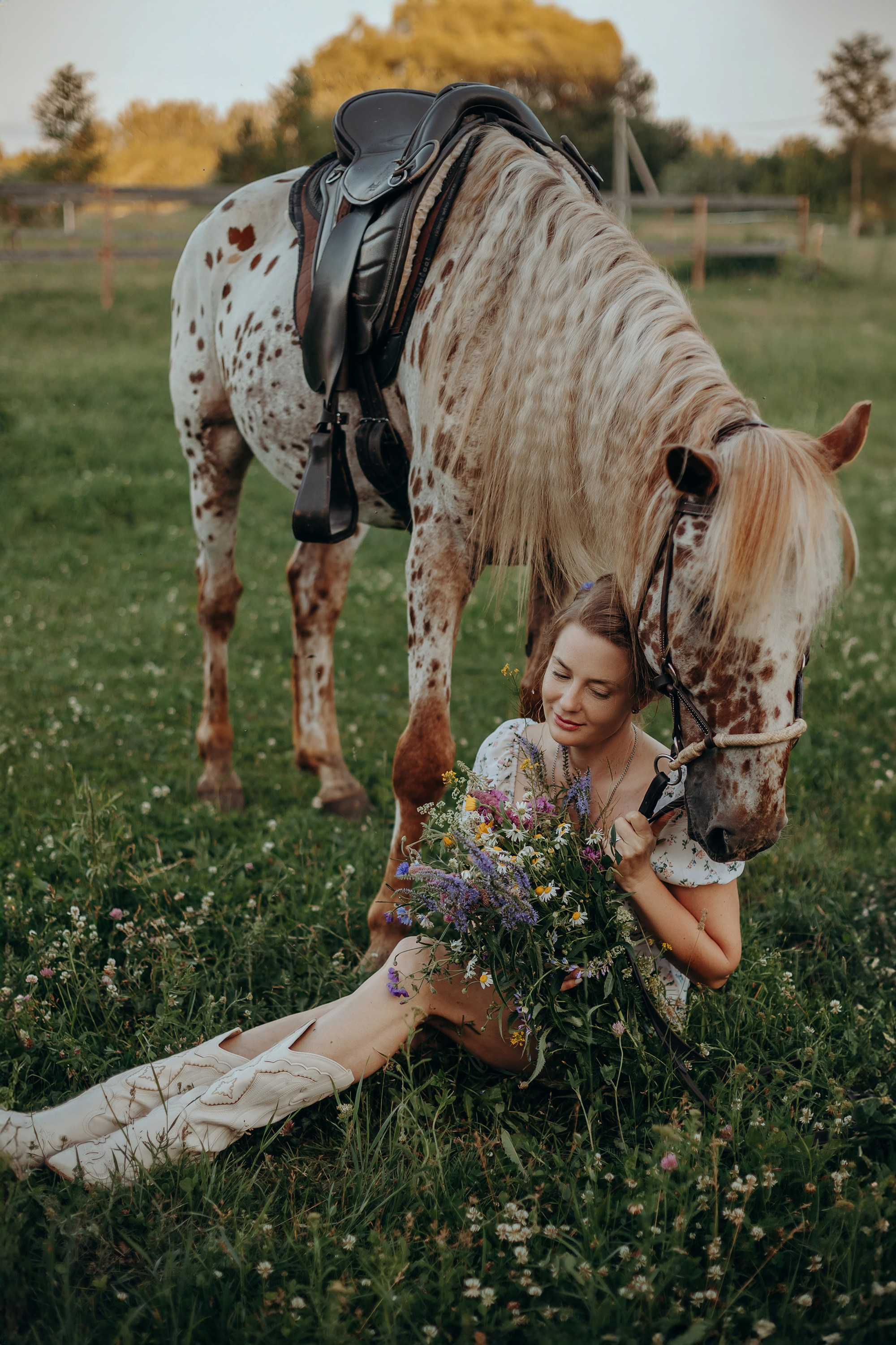 Пятнистая история. Анна Молчанова конный фотограф в Тюмени | фотосессии с лошадьми Тюмень