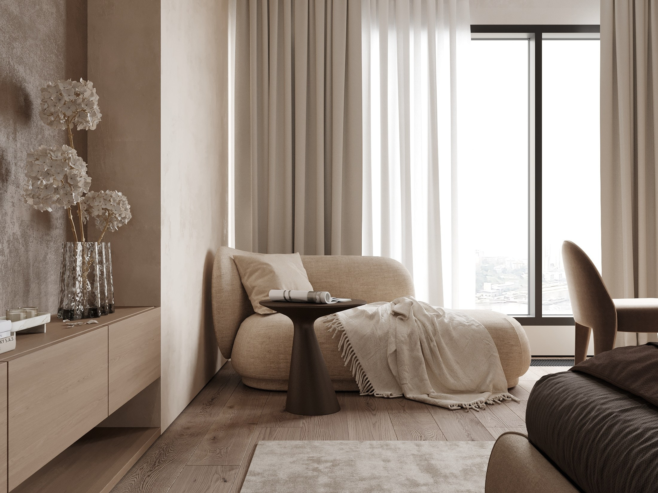 ЖК Аквамарин 112.6 кв.м. Дизайнер интерьера и 3D визуализатор Ванчугова Ольга