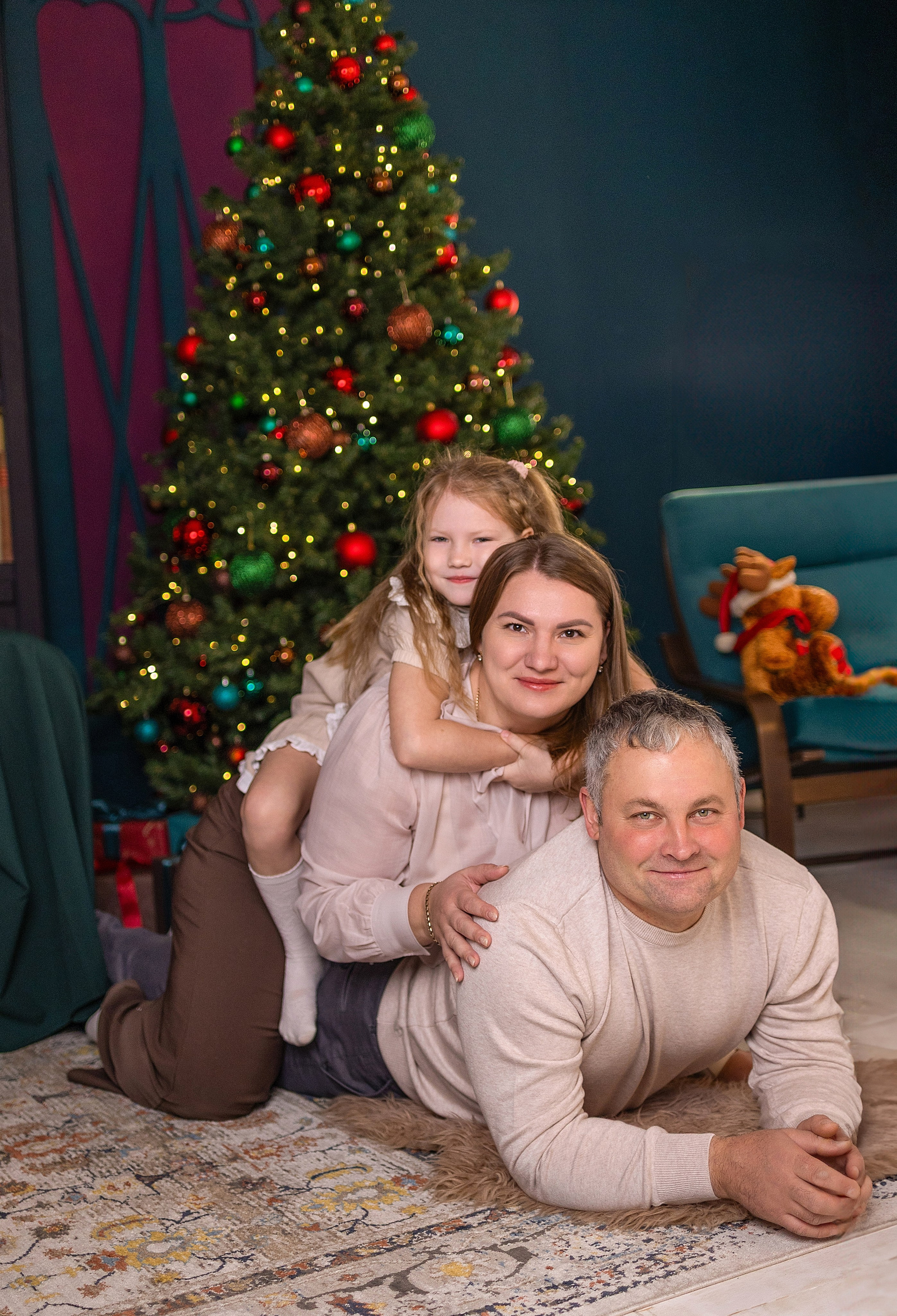 Семейная в студии. Семейный фотограф в Дзержинске Наталья Лаэтина