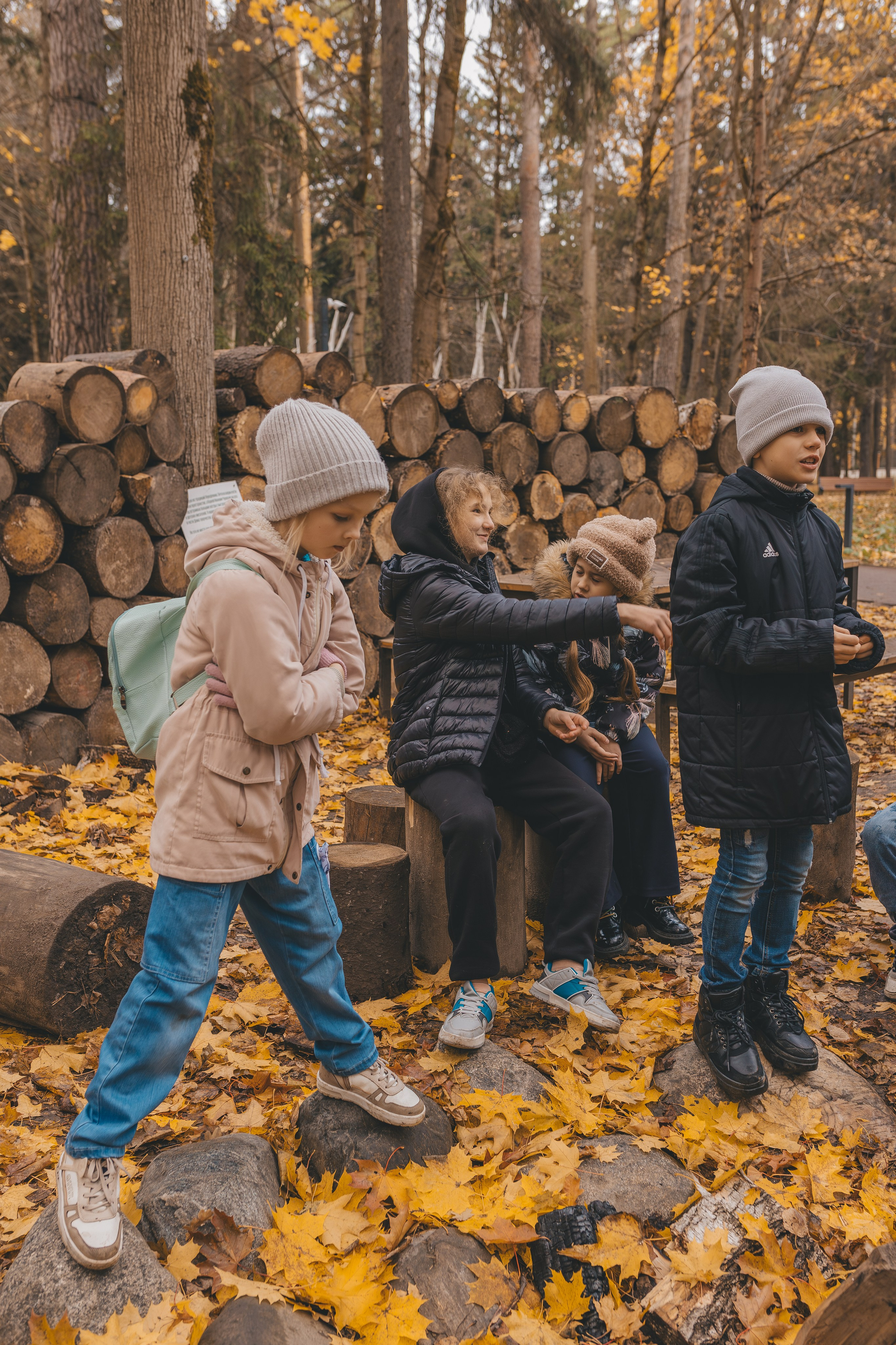 Репортаж школьной экскурсии. Семейный и женский фотограф в Москве Надежда Воробьева