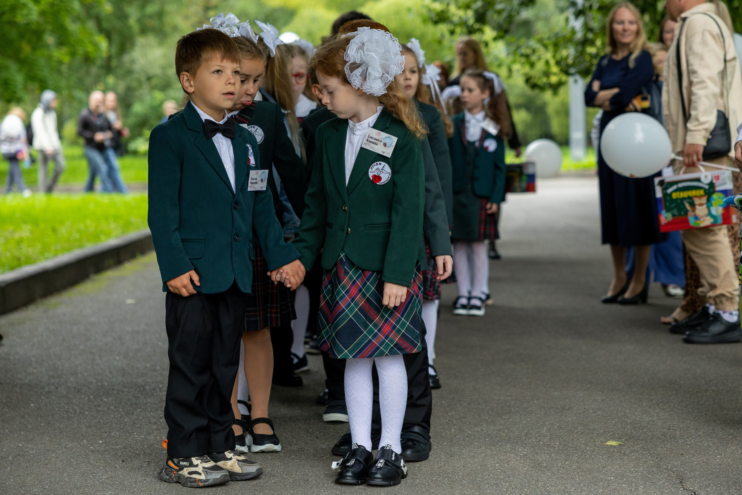 1 сентября. Питерский фотограф