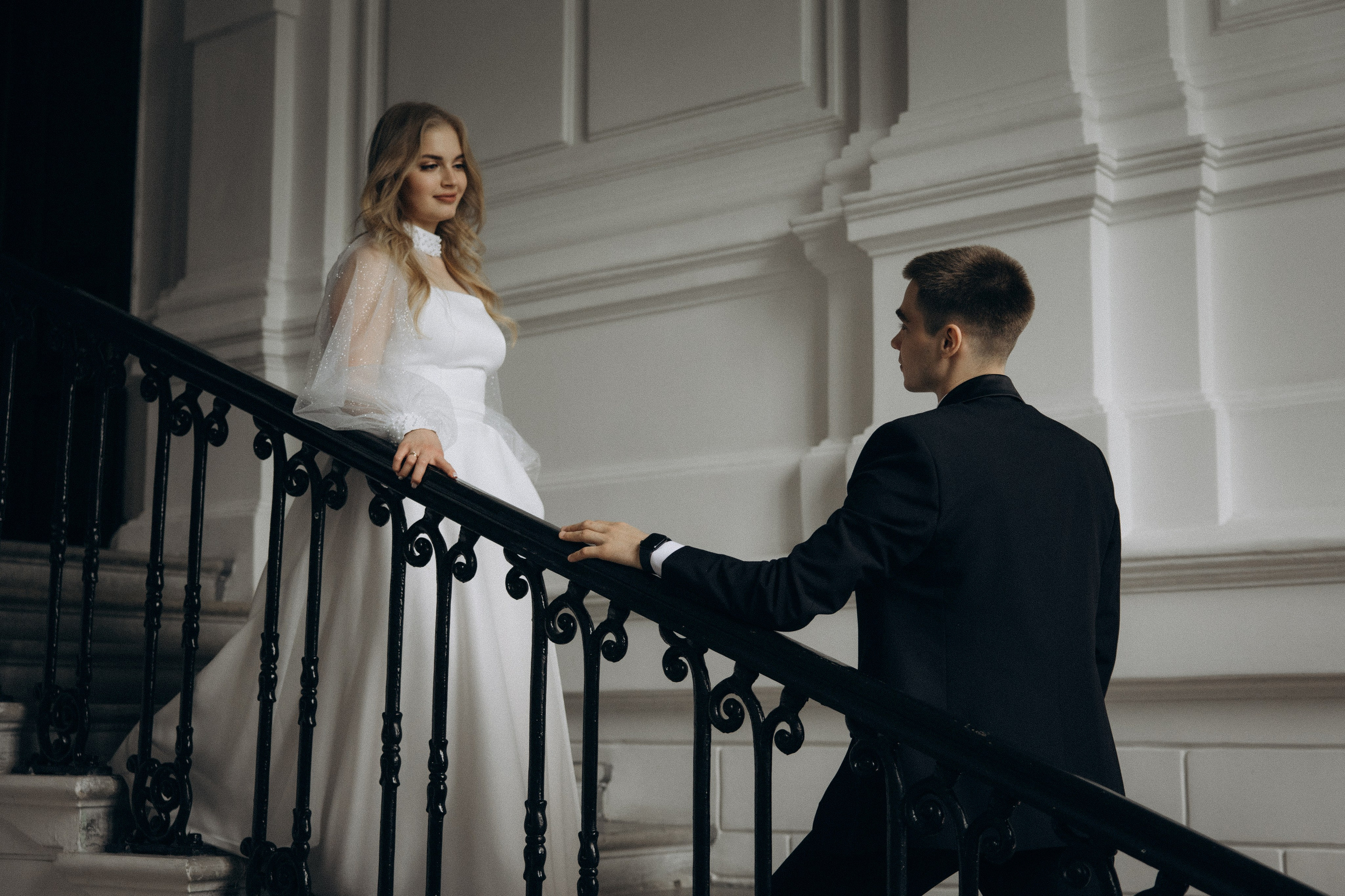 Свадебная фотосессия в художественном училище города Пенза