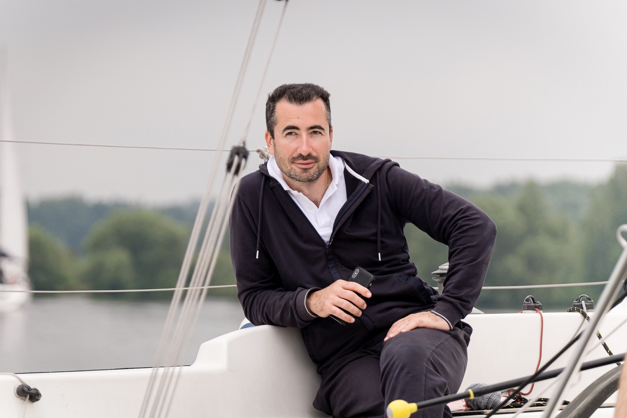 Корпоративная парусная регата Evraz. Репортажный фотограф Денис Тихомиров. Москва