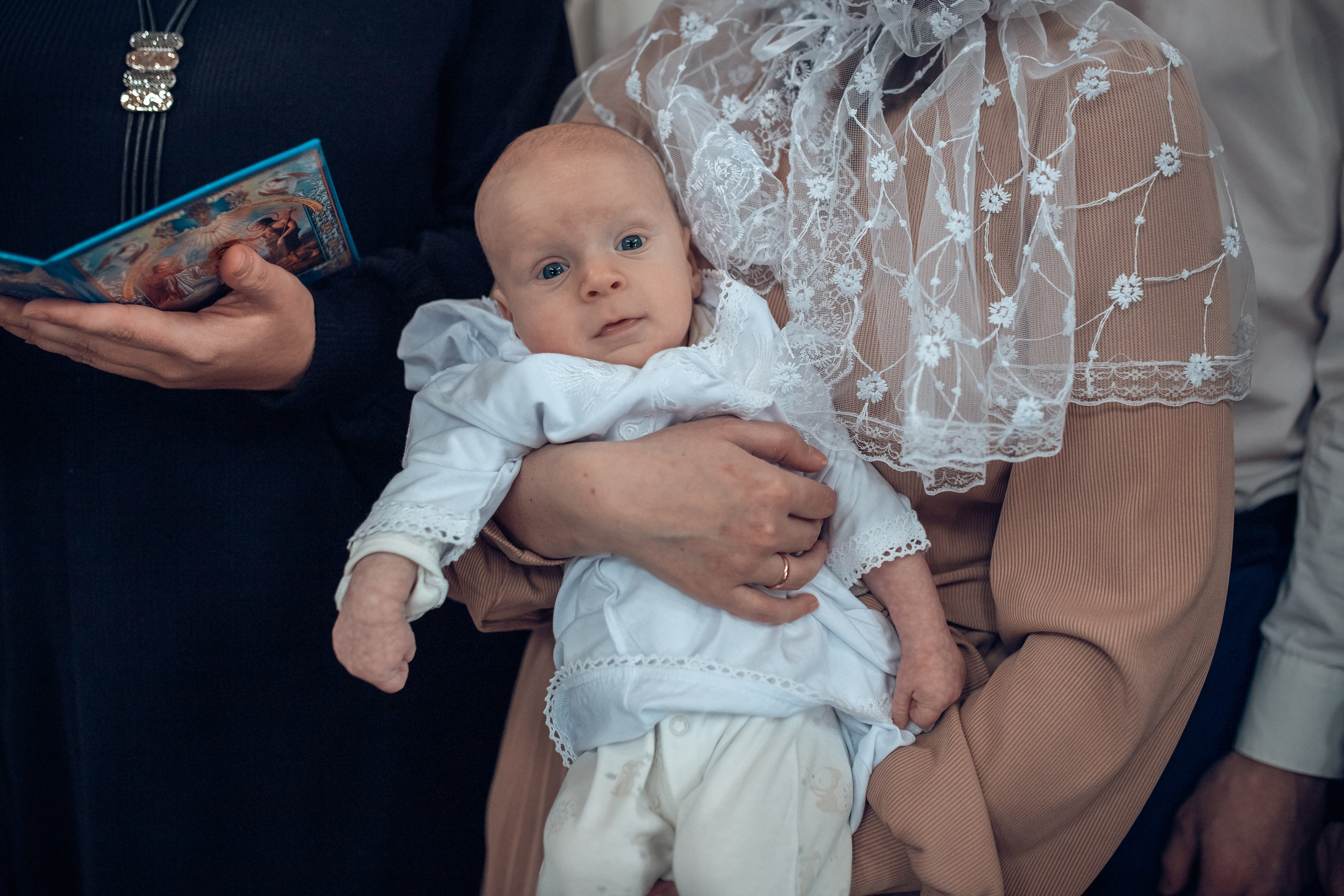 Крещение Ивана в храме Георгия Всеволодовича. Екатерина Крапивина фотограф церковных Таинств в Нижний Новгороде