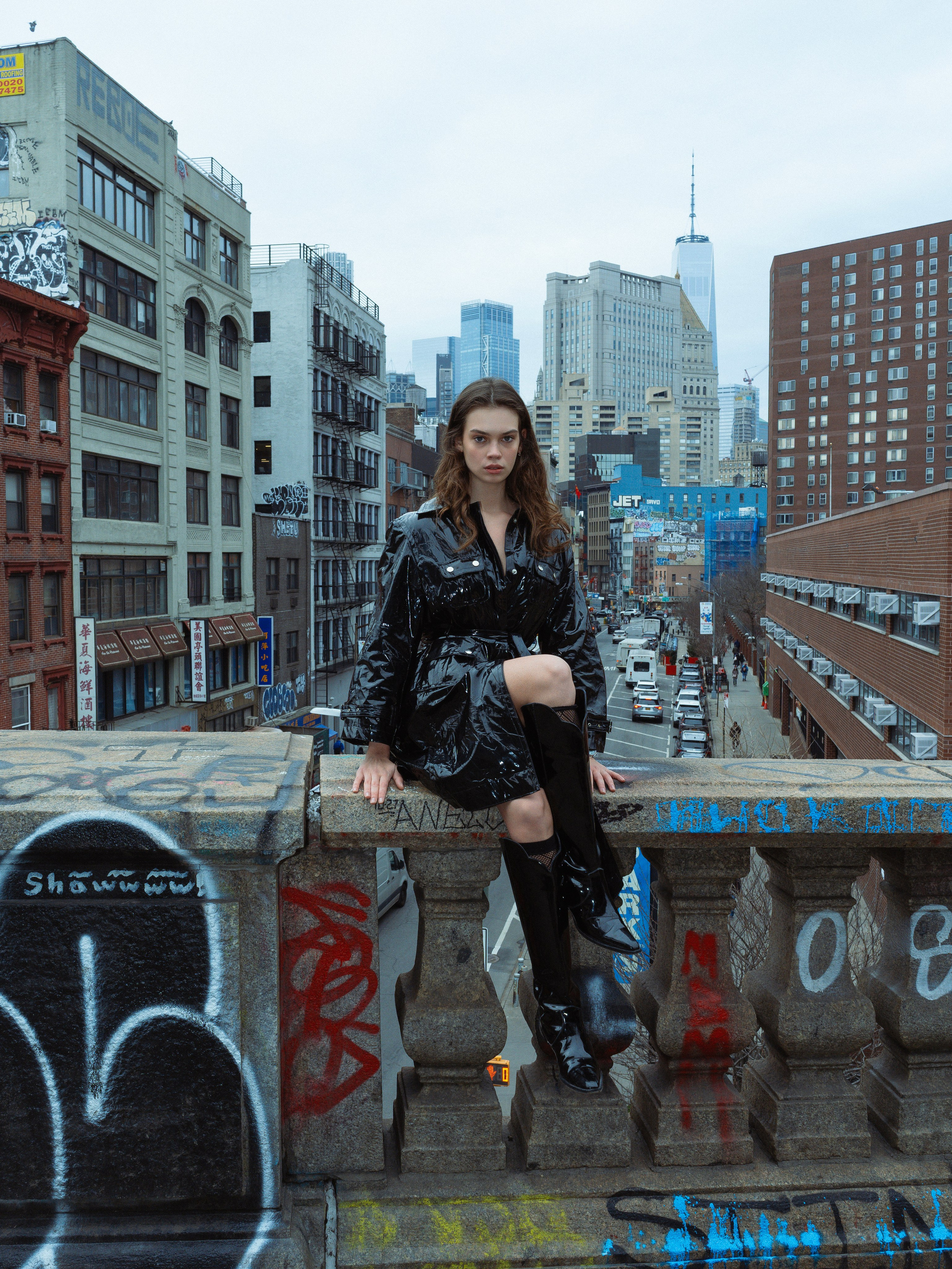 Street Photoshoot. Portrait and food photographer Sergei Sterling