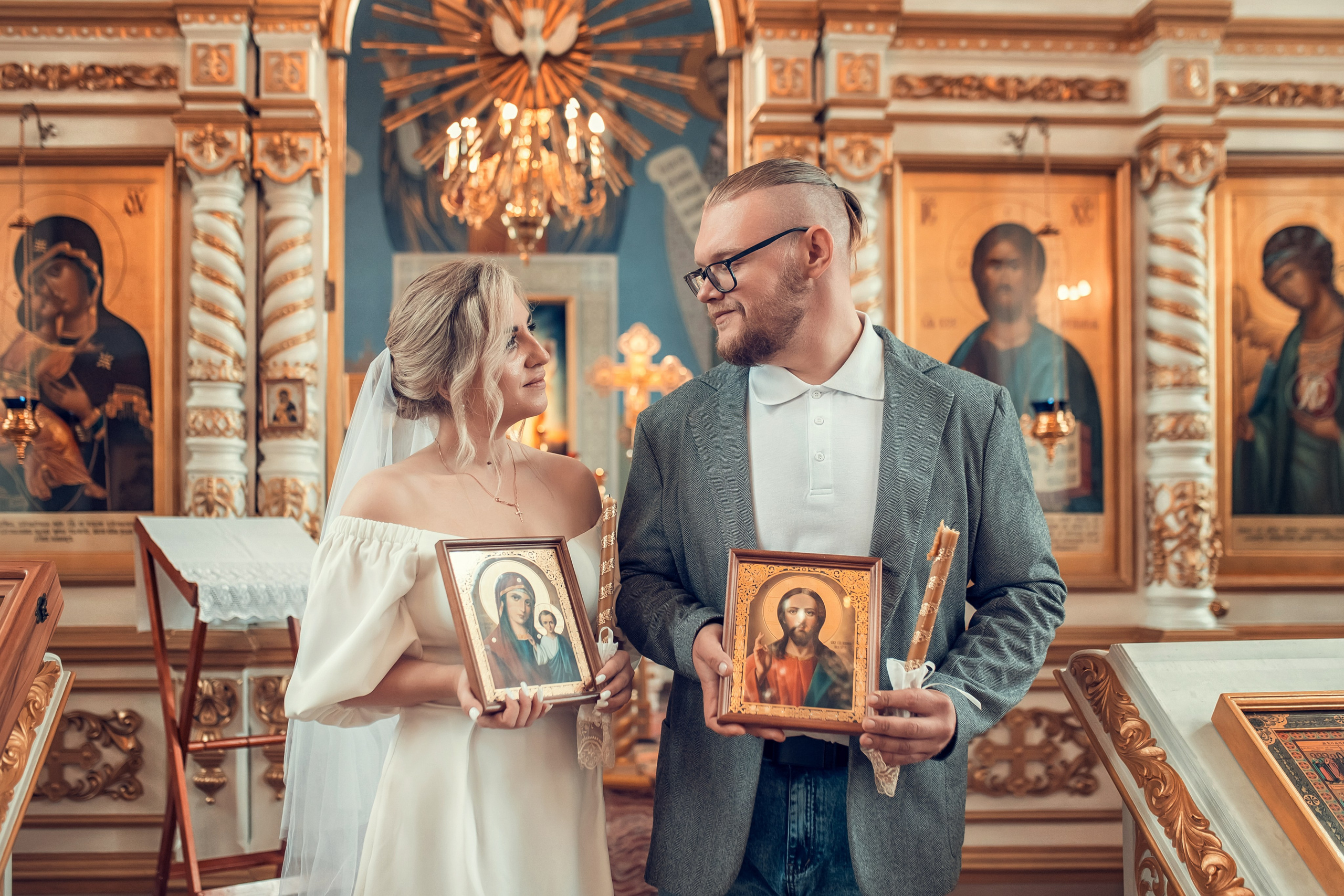 Венчание Артема и Ксении. Екатерина Крапивина фотограф церковных Таинств в Нижний Новгороде