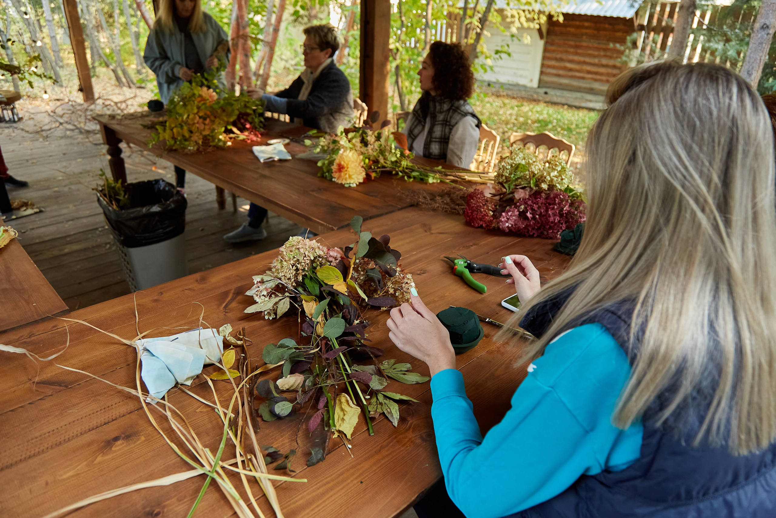 Ирина и мастер класс по декорации. Фотограф Барнаул Фатыхов Тимур