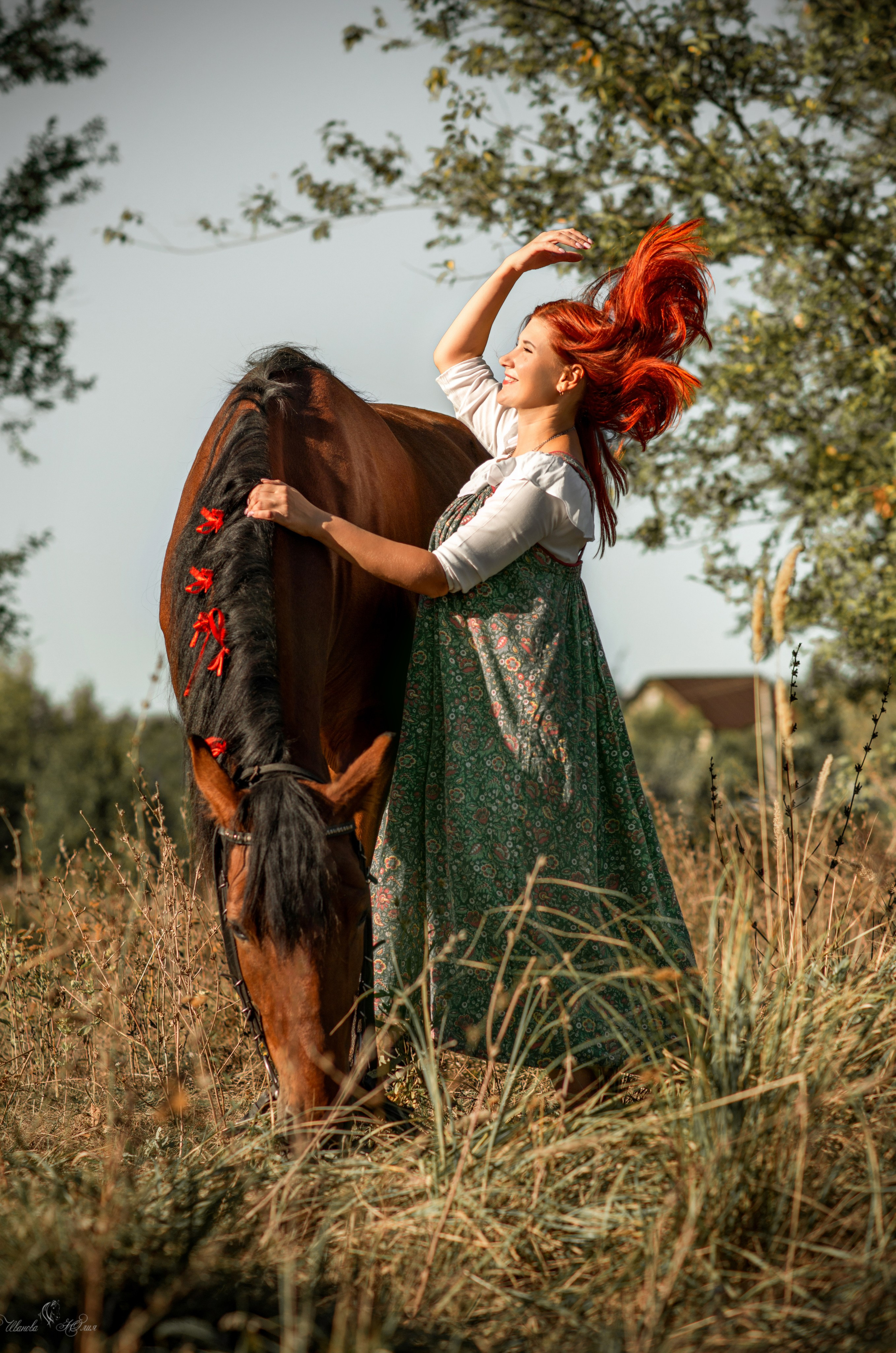 Мария и Ася. Конный фотограф в Саратове Юлия Иванова