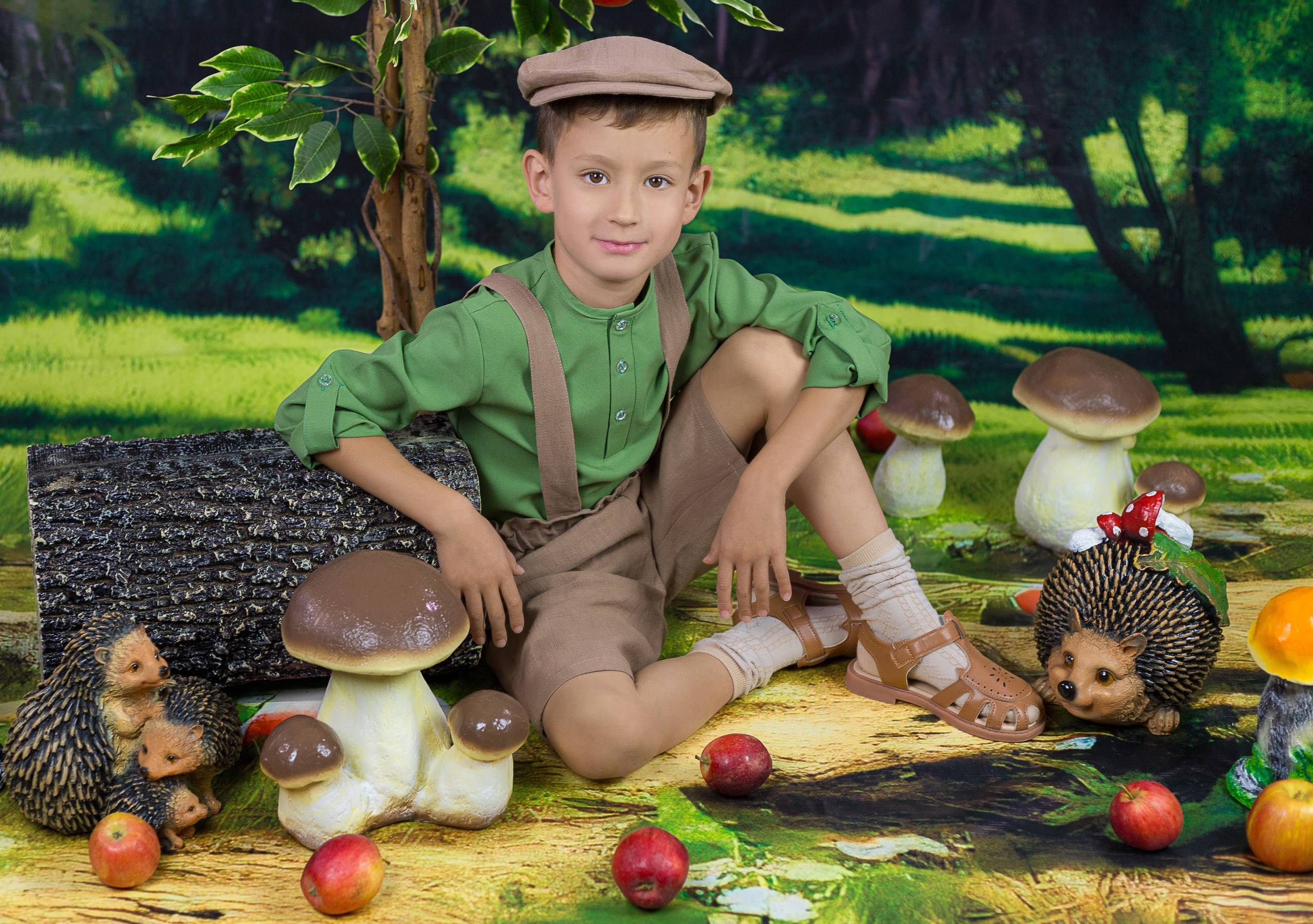 Сюжет «Яблоня». Детская фотостудия Виктории Шараповой