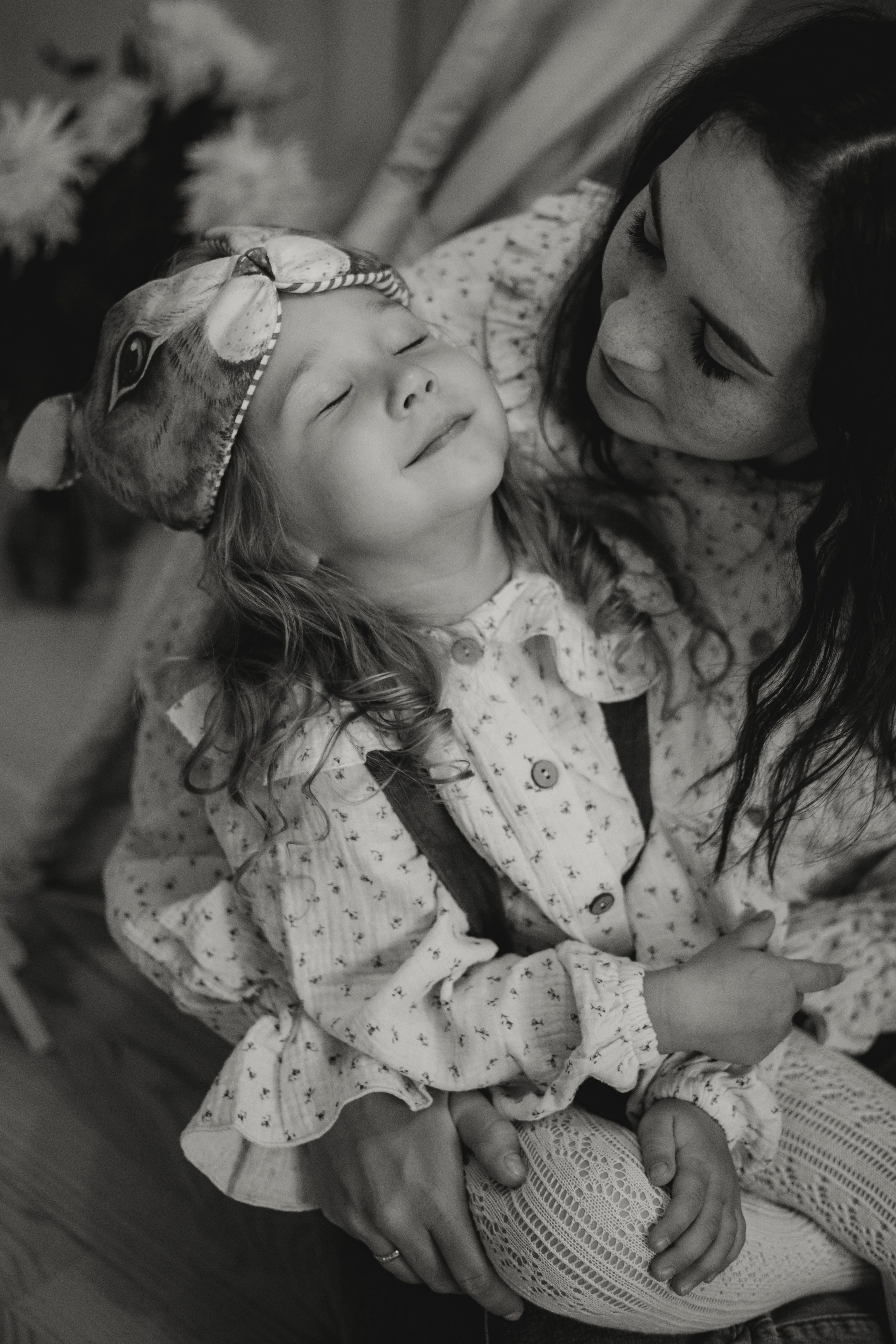 Фотосессия материнства Марии и малышки Агаты. Первые кадры. Надежда Стар семейный и церковный фотограф в Жукове и Калужской области