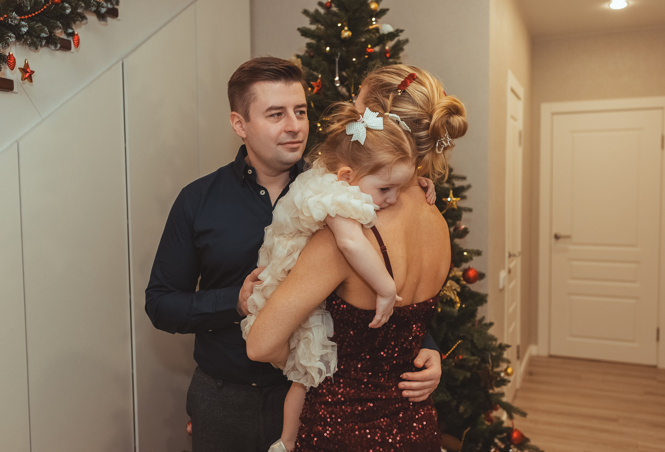 Новый год в кругу семьи (домашняя съемка). Вера Соколова фотограф Воронеж