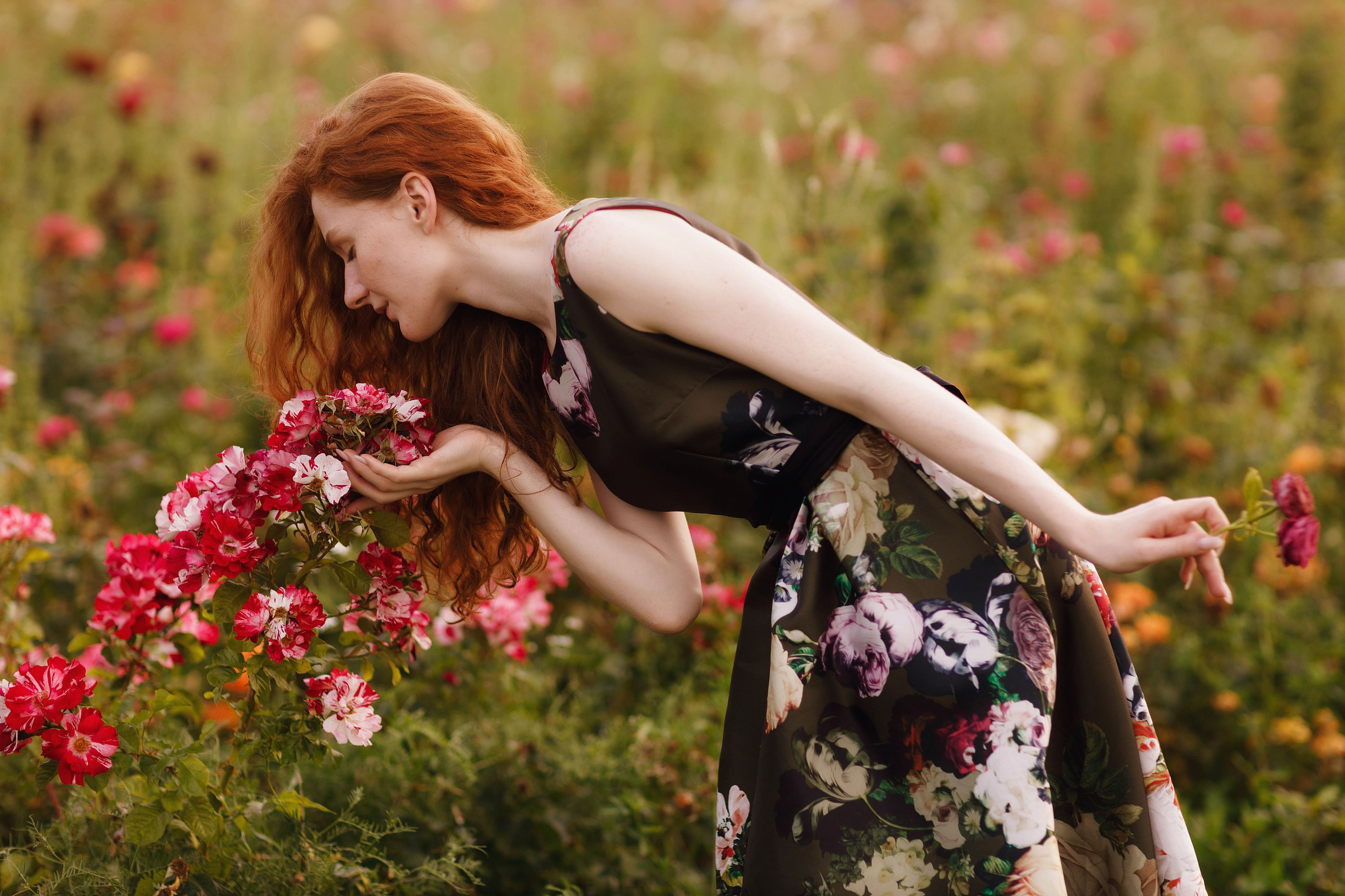 Фотосессия на заливе с Татой в платье от Ирины Павловой. Портретный и репортажный фотограф в Чебоксарах Андриян Чаркин