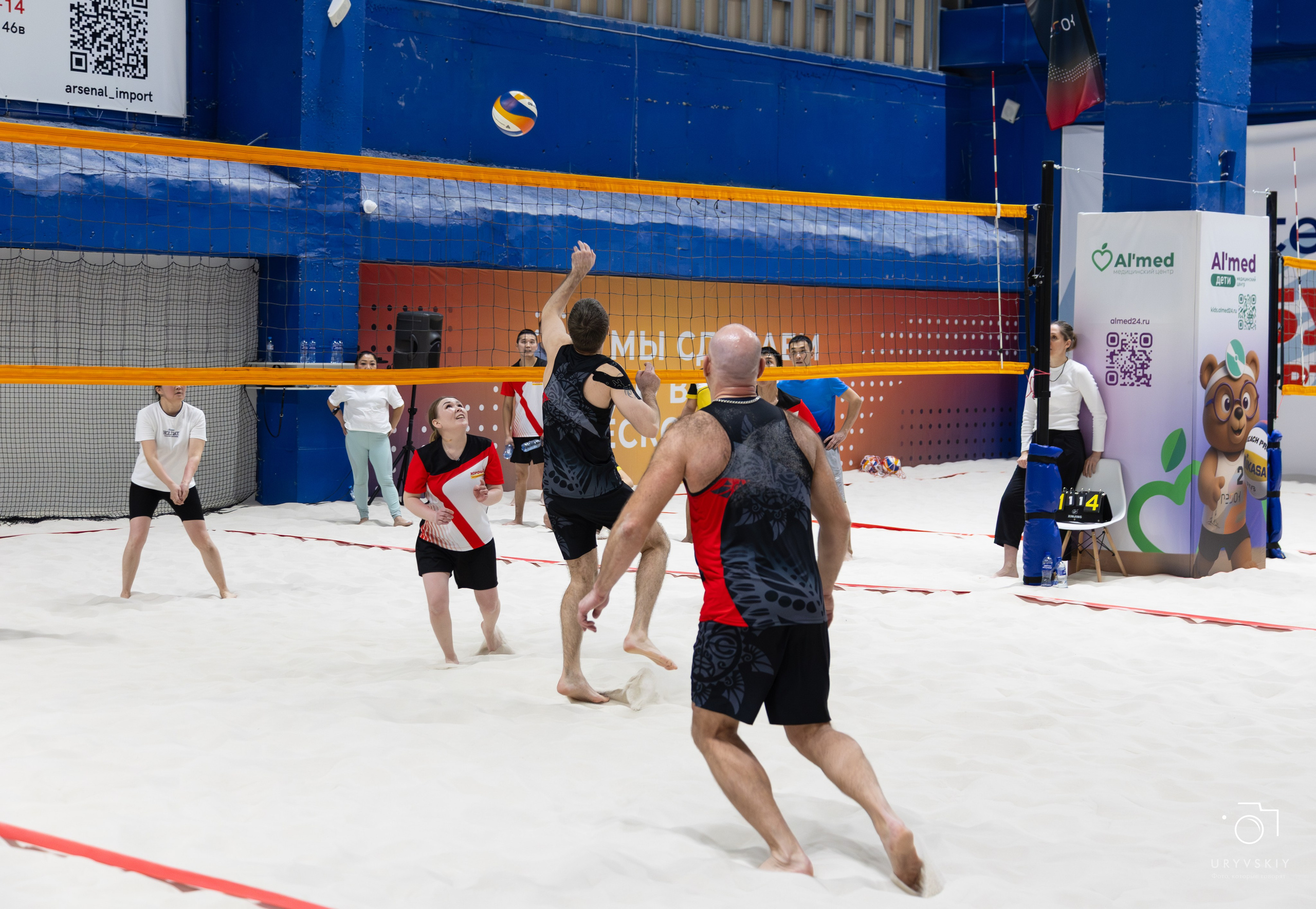 Турнир по пляжному волейболу ГК Командор. Игорь Урывский. Фотограф Красноярск