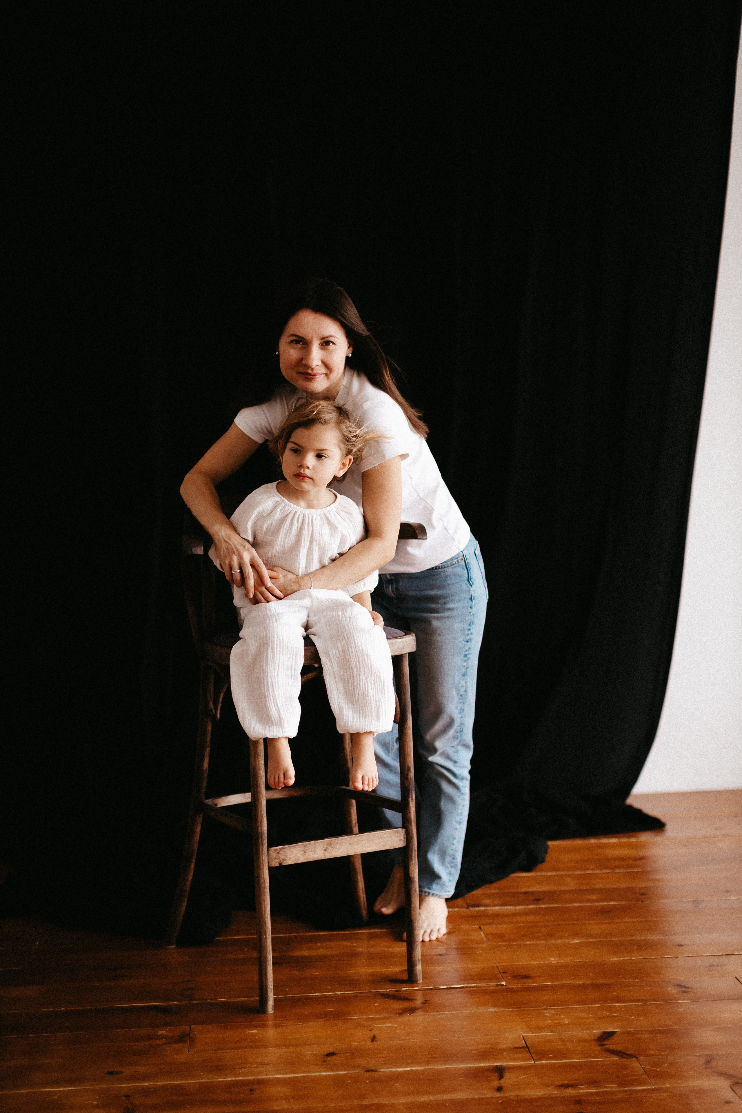 Мама и девочки. Евгения Пелипас