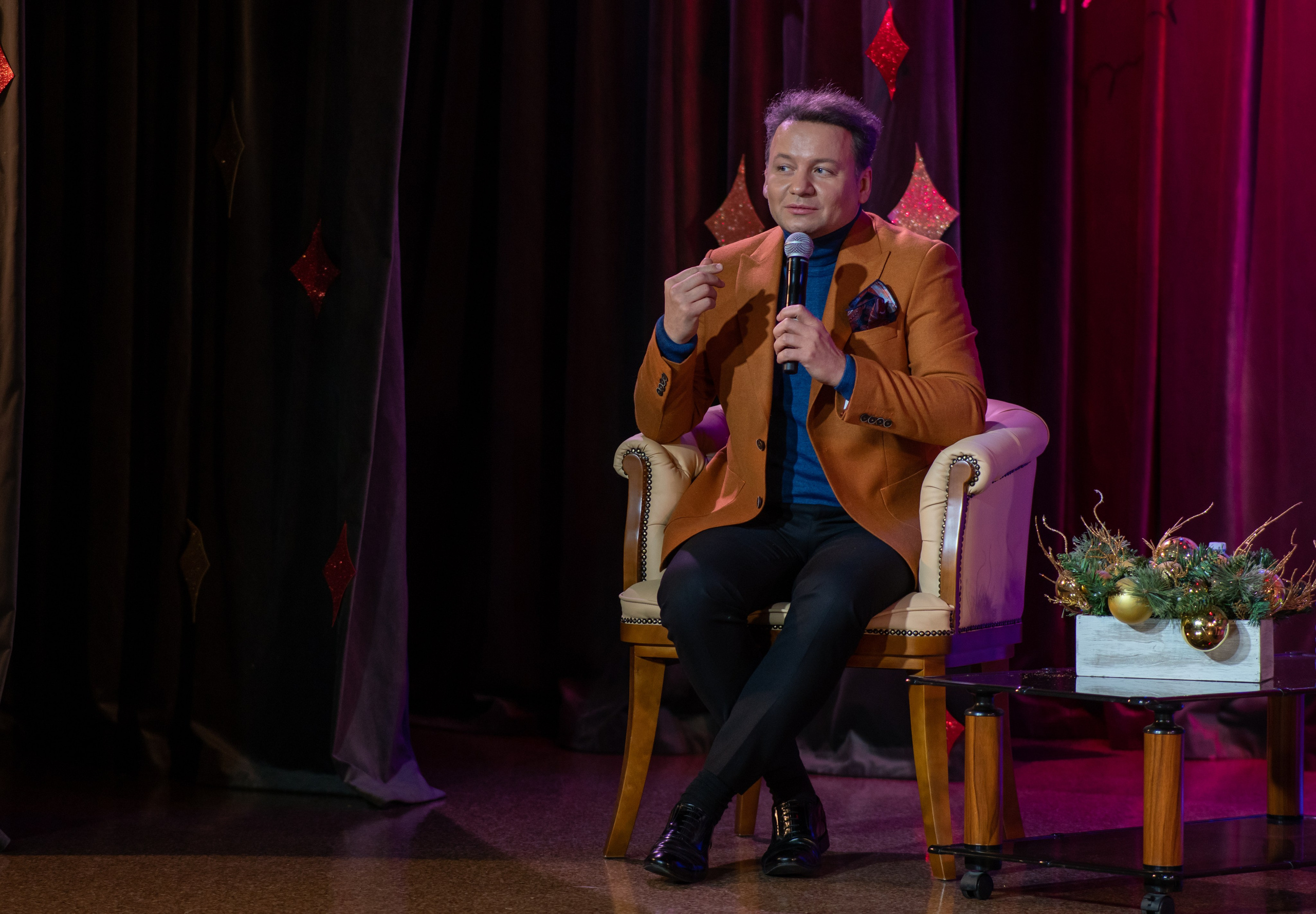 Съёмка программы Гостиная Александра Олешко. «Студия DRONAVT`s» — видеосъёмка и фотография г. Москва