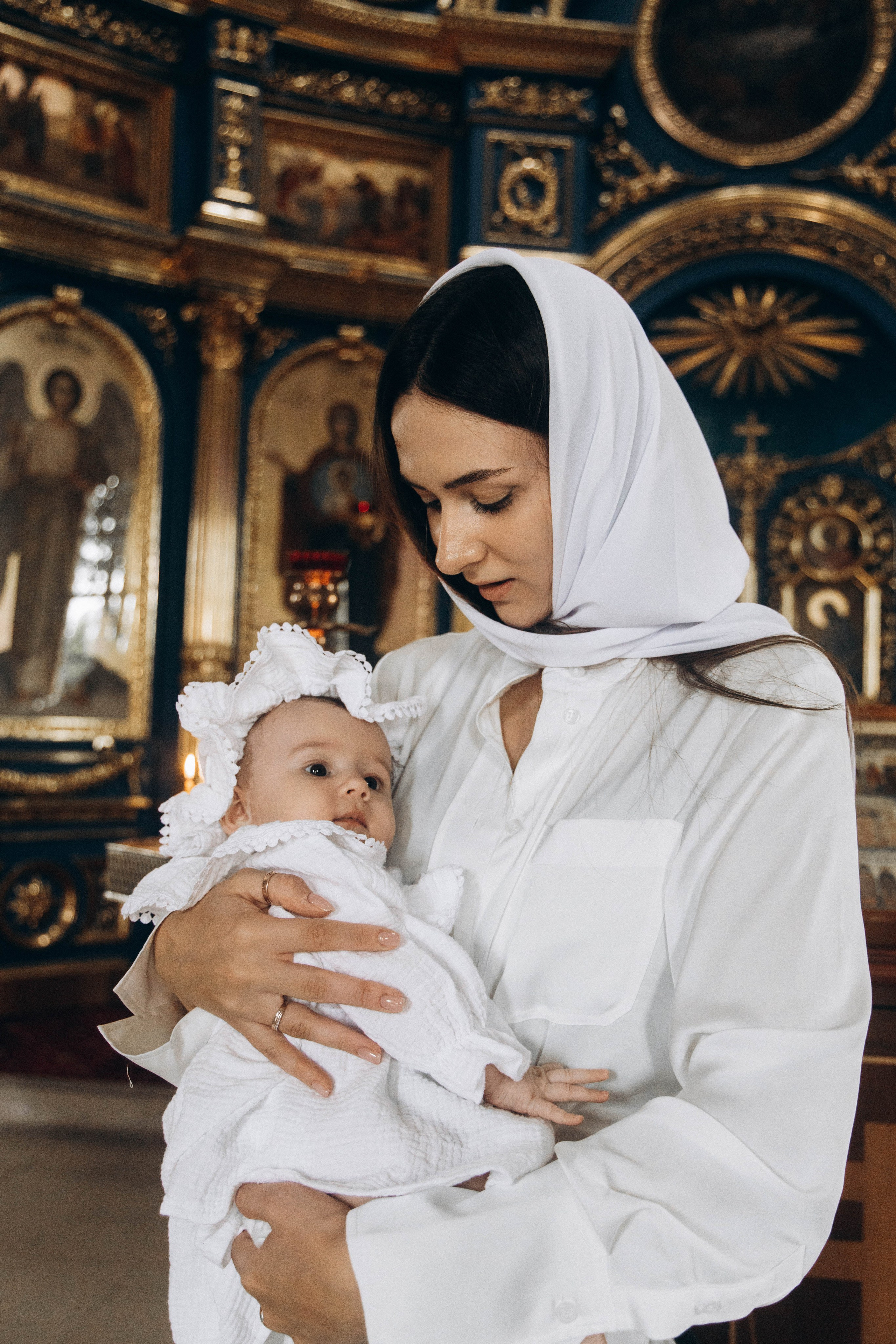 КРЕЩЕНИЕ. Фотосессия новорожденных в Москве и Московской области