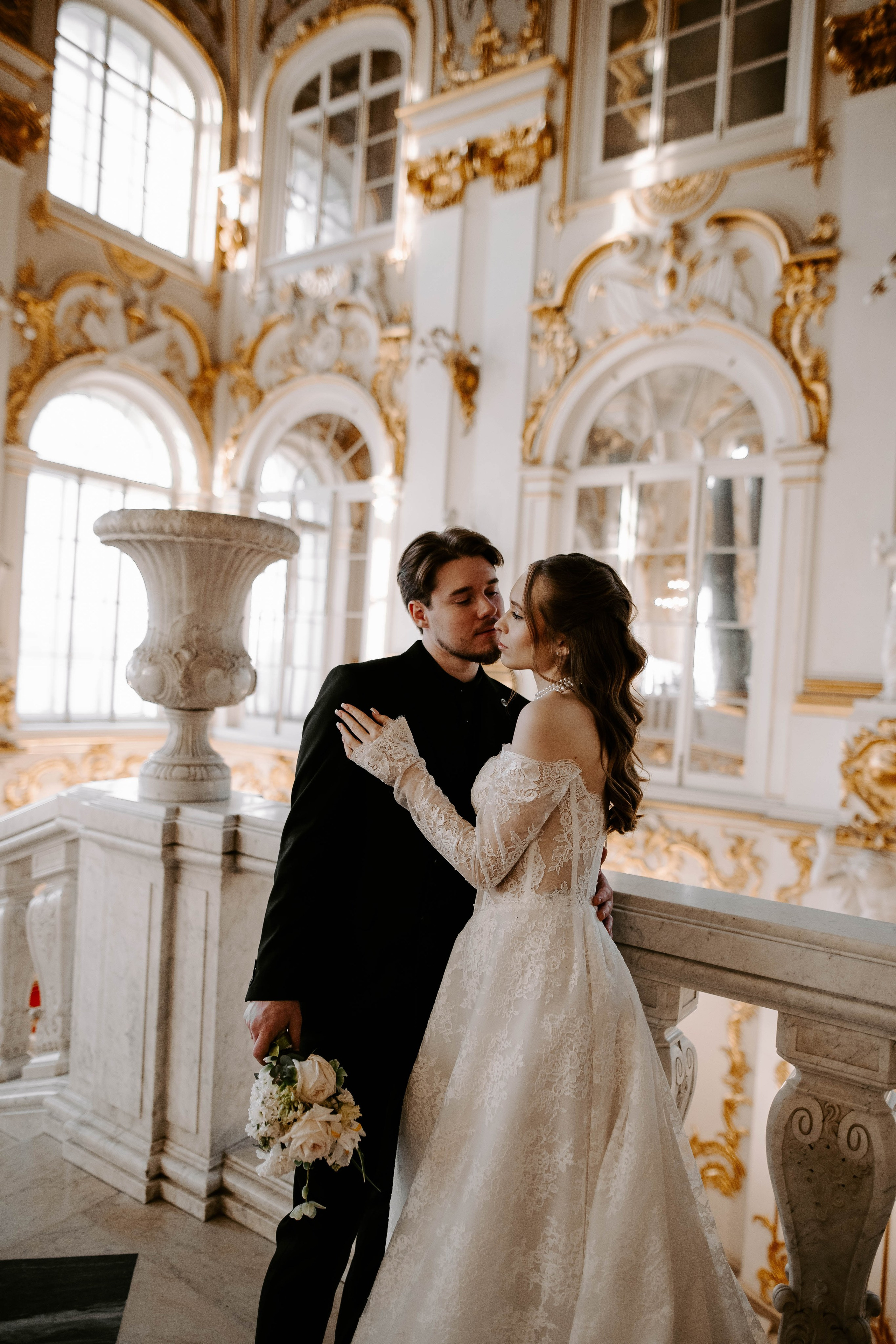 Ольга и Глеб / Эрмитаж. Фотограф Veronika Potaseva