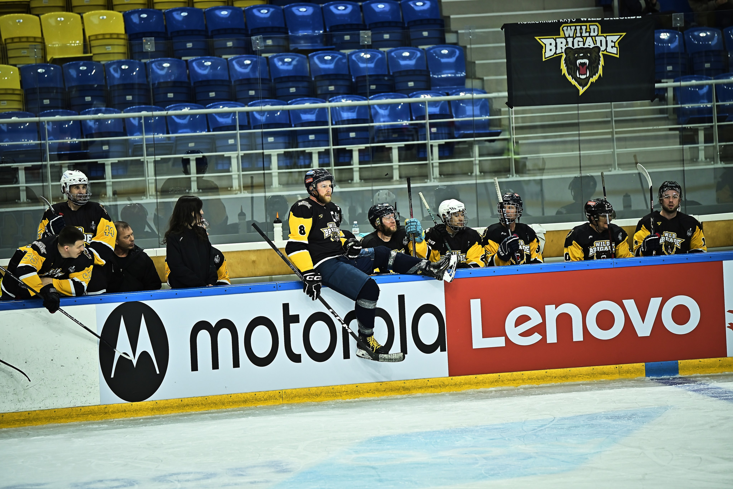 Хоккей Golden Puck 2025-2026. Фотограф в Алматы Егор Поленов