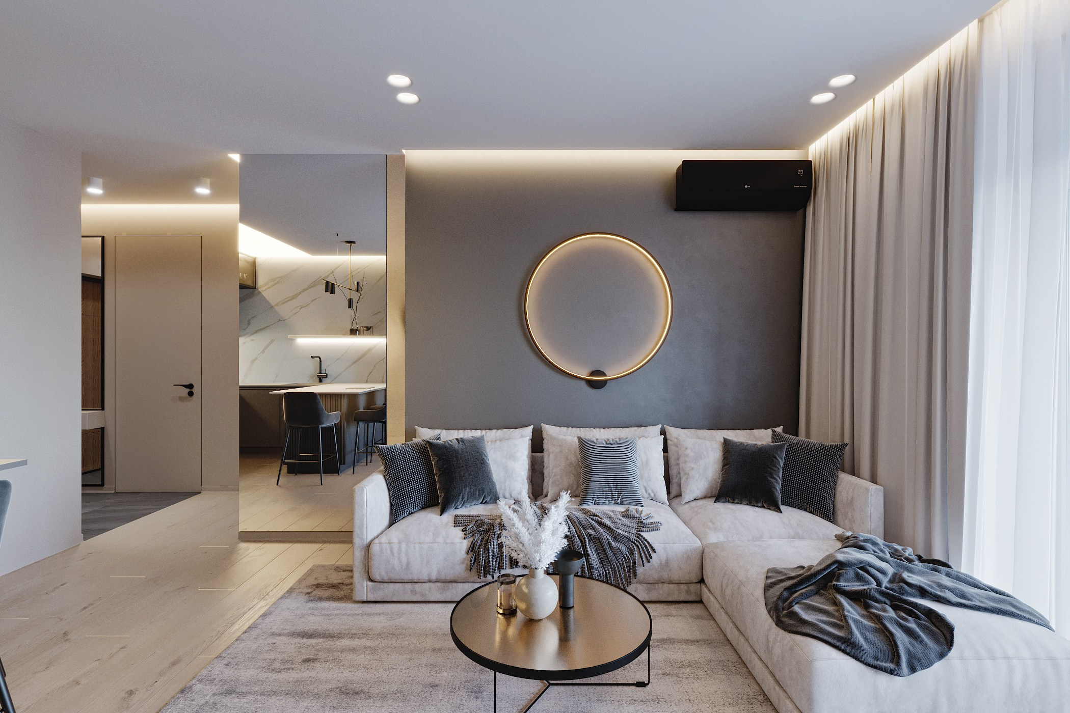 Проект KAI. Дизайн интерьера в Новосибирске, Мире, Онлайн | Студия дизайна интерьера TWOREZ