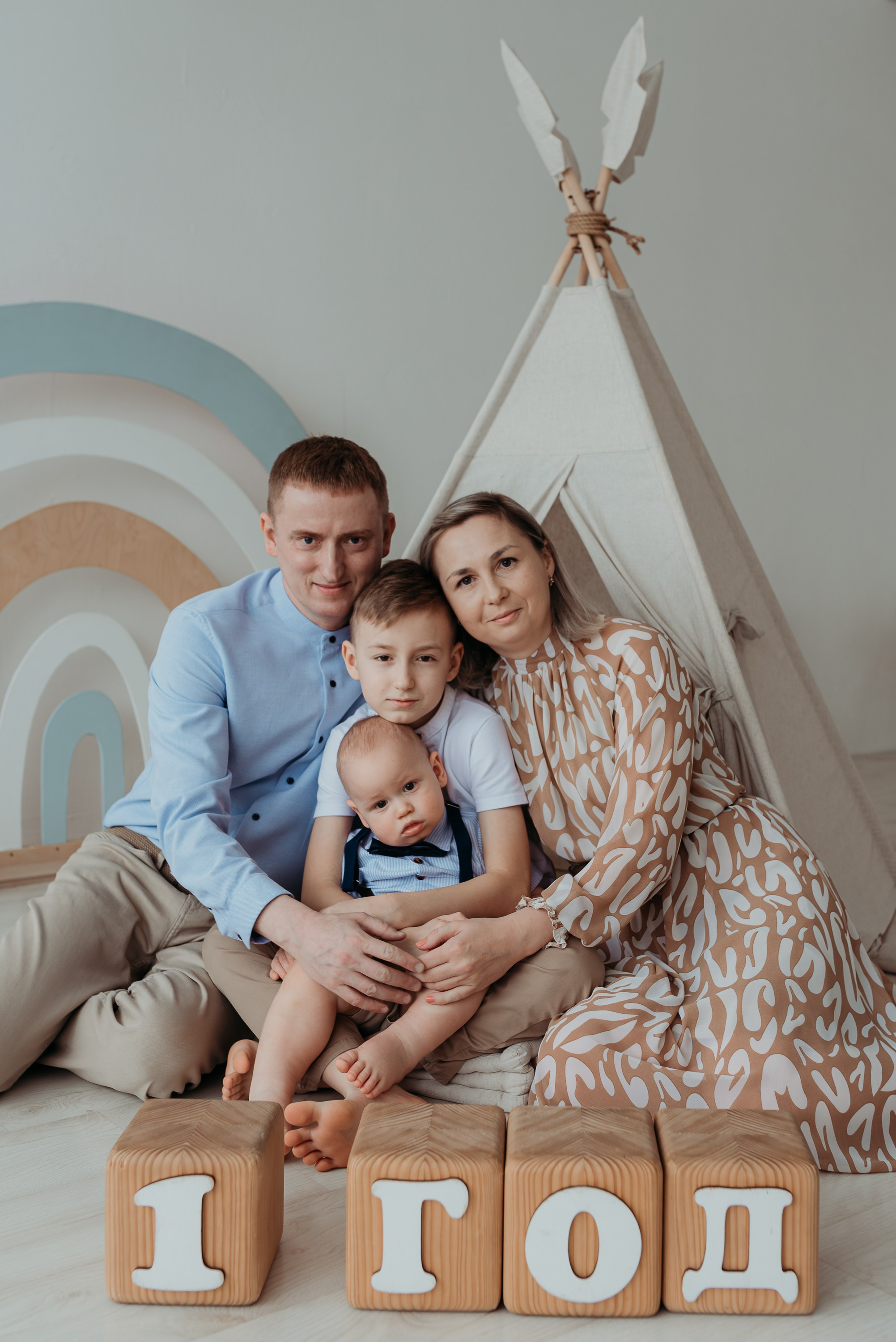 Максиму годик!. Семейный и детский фотограф в Новосибирске и Краснообске — Анна Ким