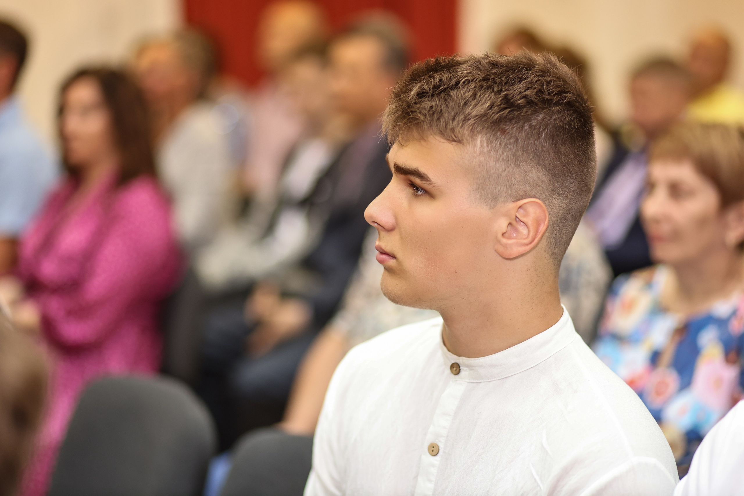 Вручение аттестатов. Школа № 7, выпускники 11 класса 2023 г. Студия выпускных альбомов Остров