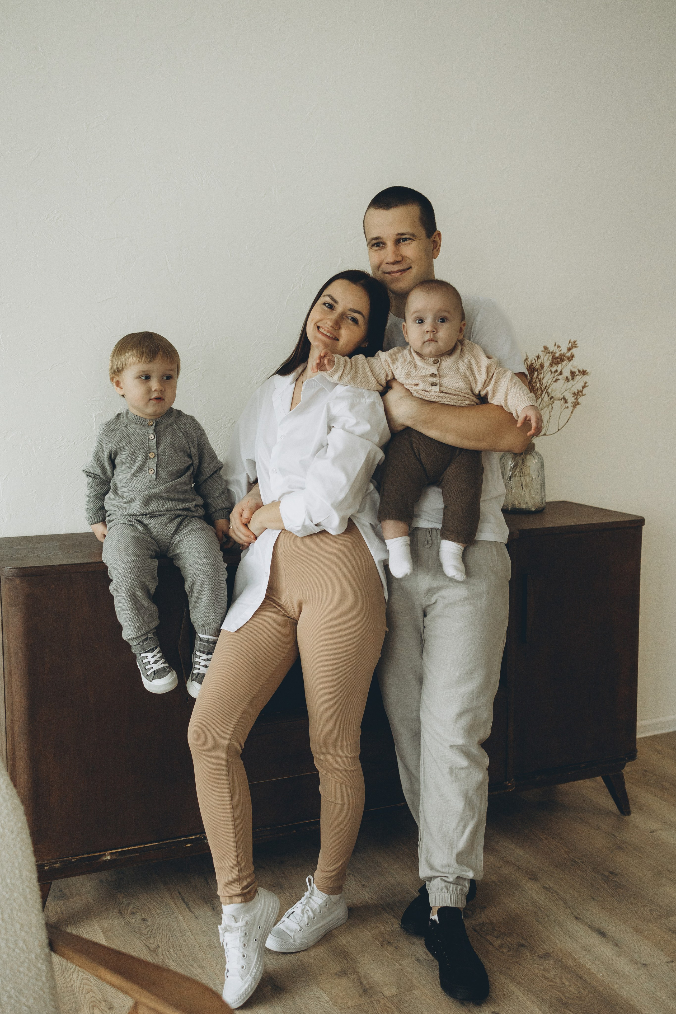 Настя, Паша, Дима и Саша. Семейный фотограф в Москве Виктория Ястребинская