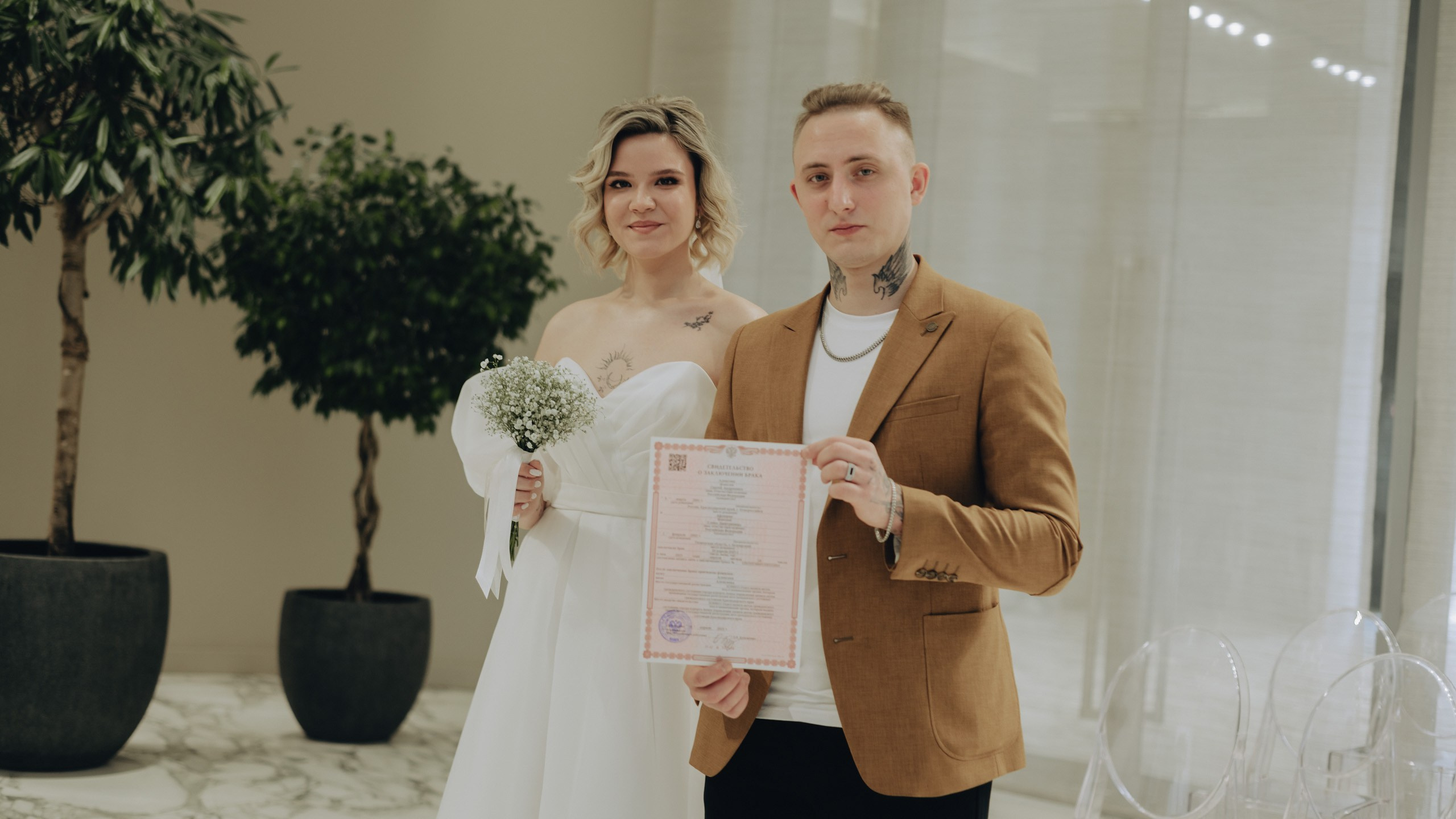 Загс+прогулка. Фотограф и Видеограф Анапа, Новороссийск, Краснодар. Алина и Женя