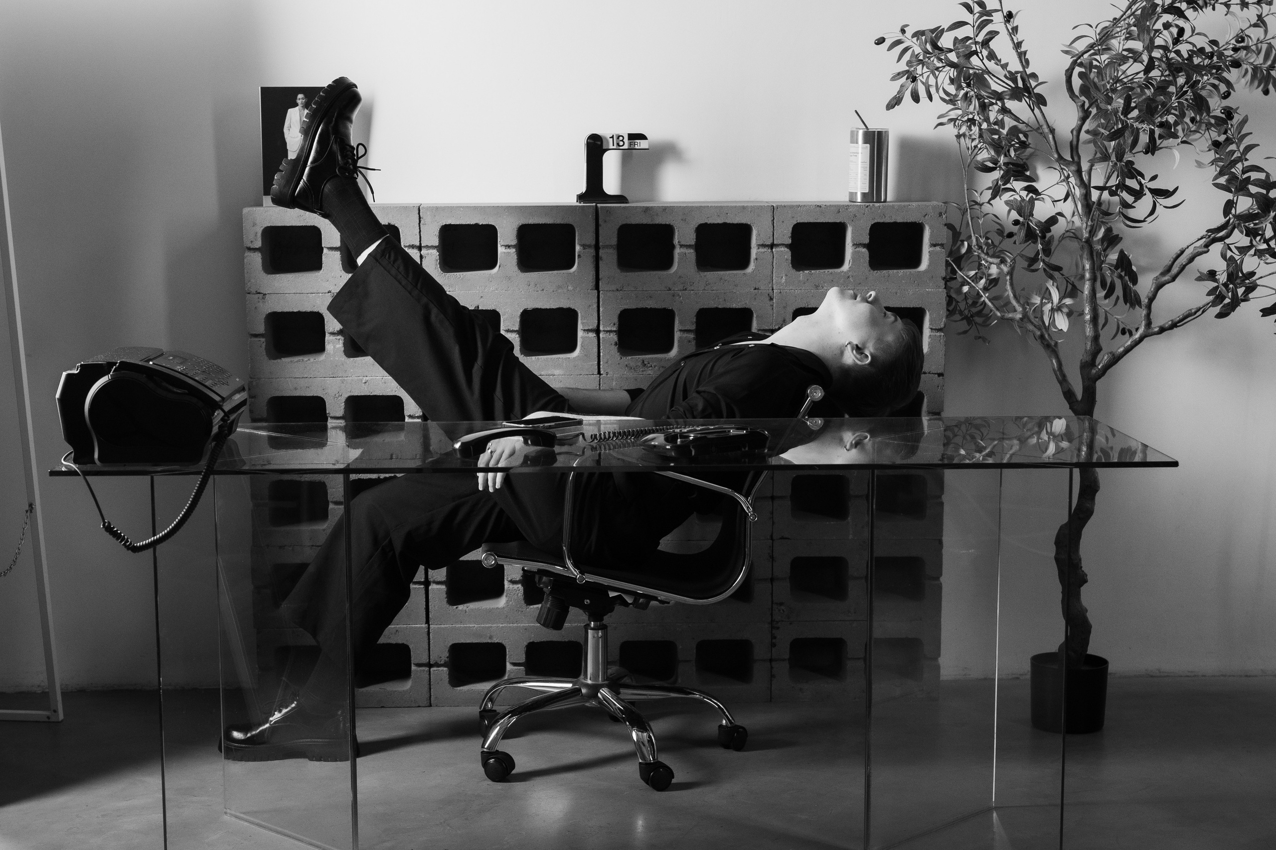 Мужской черно-белый портрет. Фотограф и видеограф в Москве Анна Матюхина