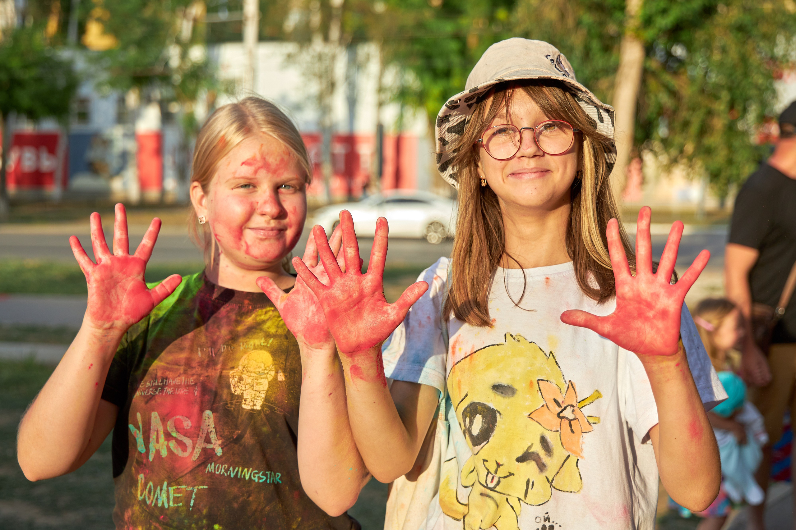 Репортажные кадры с детских праздников