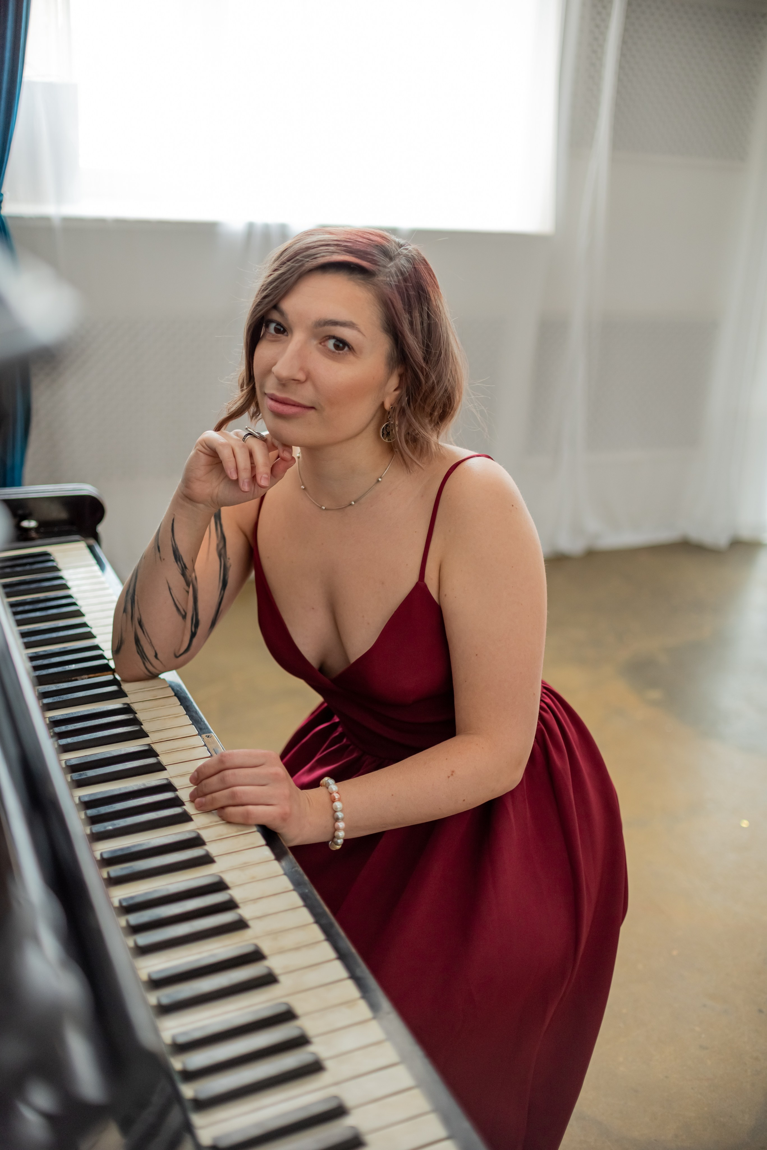 "Портрет женщины в профессиональной студии в Москве на ВДНХ