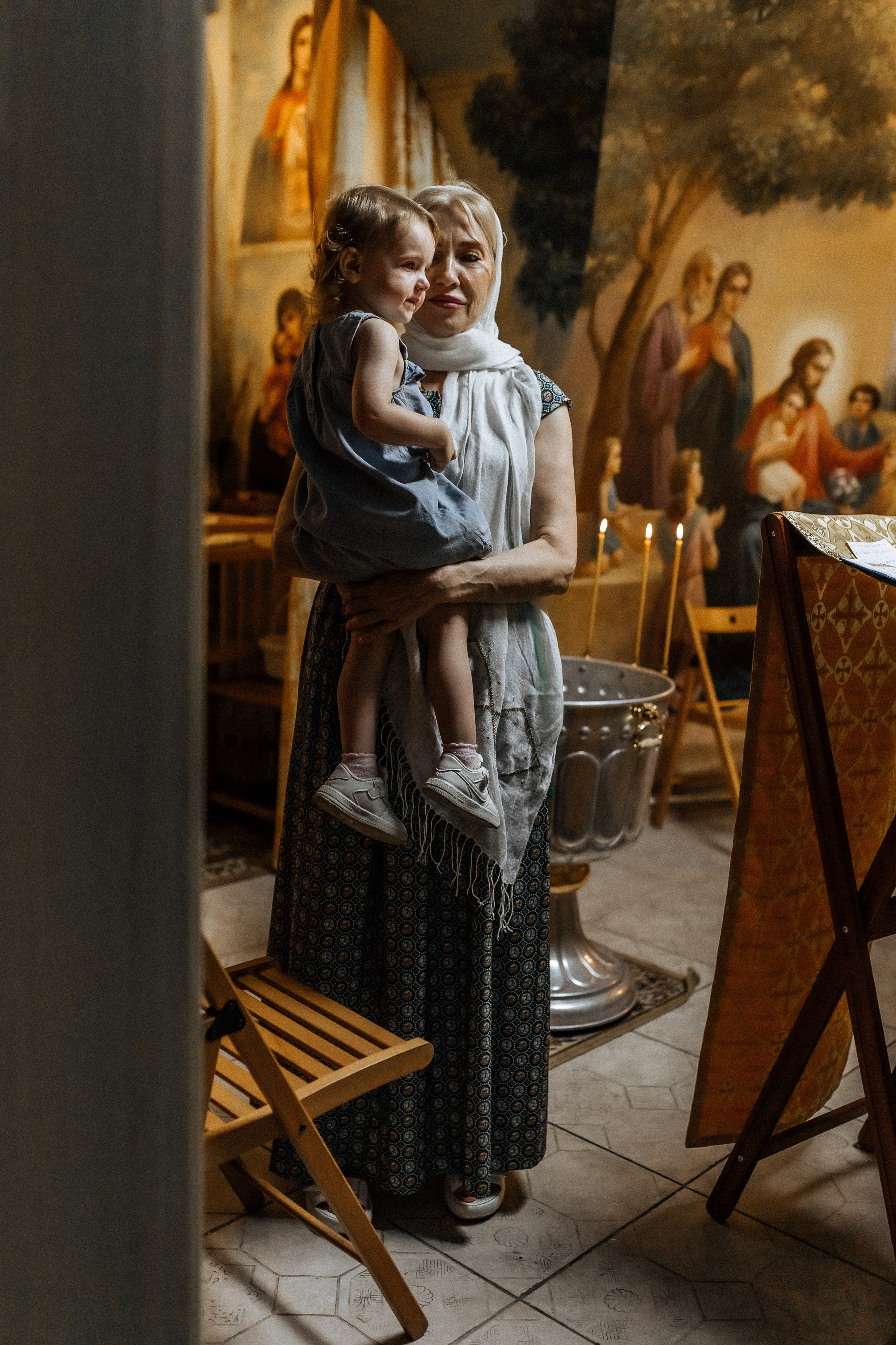 Важное событие. Крещение. Церковь Преображения Господня. Профессиональный фотограф, Москва |Видное Елена Елизарова