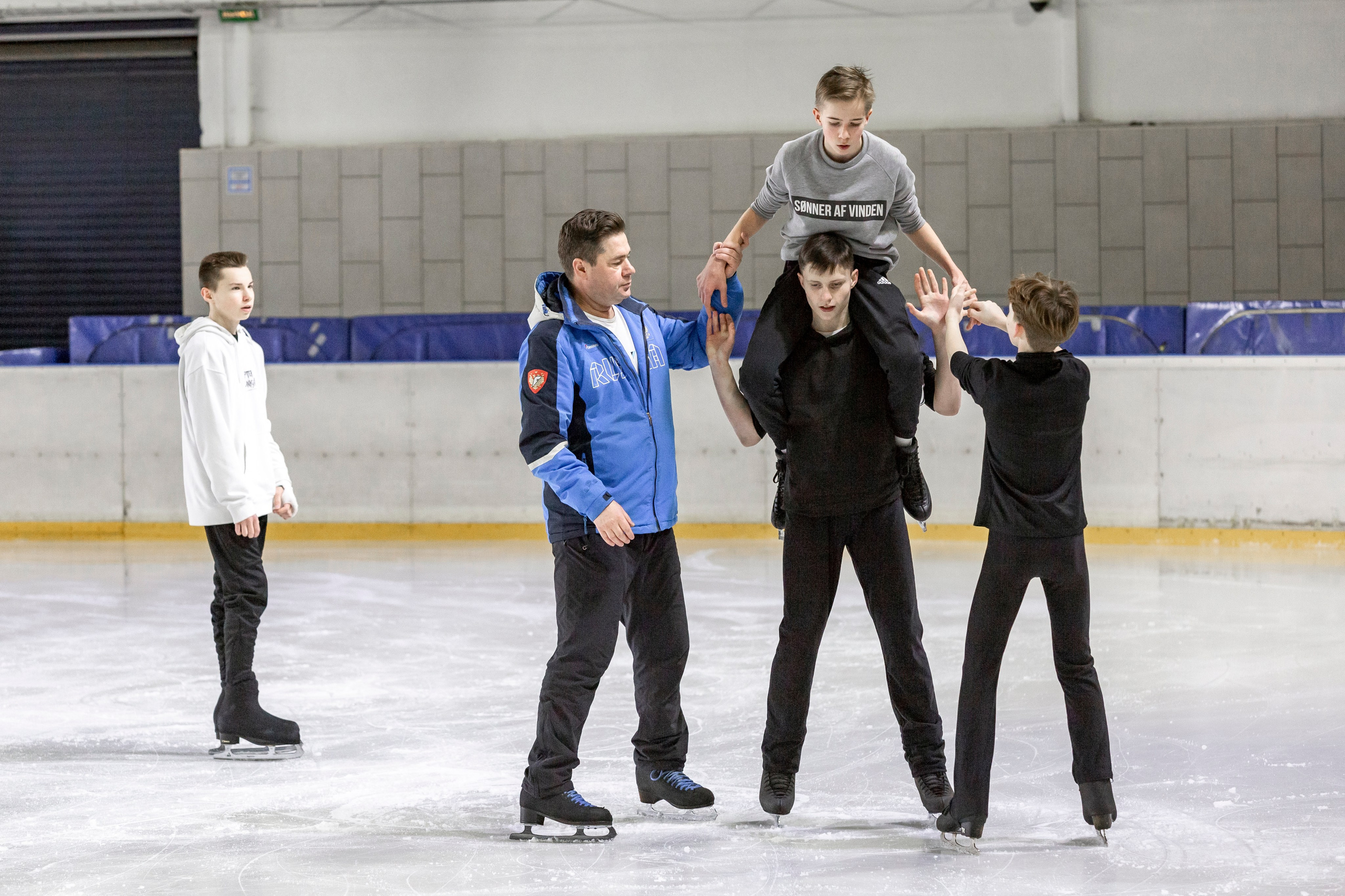 Тренировка на льду. Репортажный фотограф в Москве