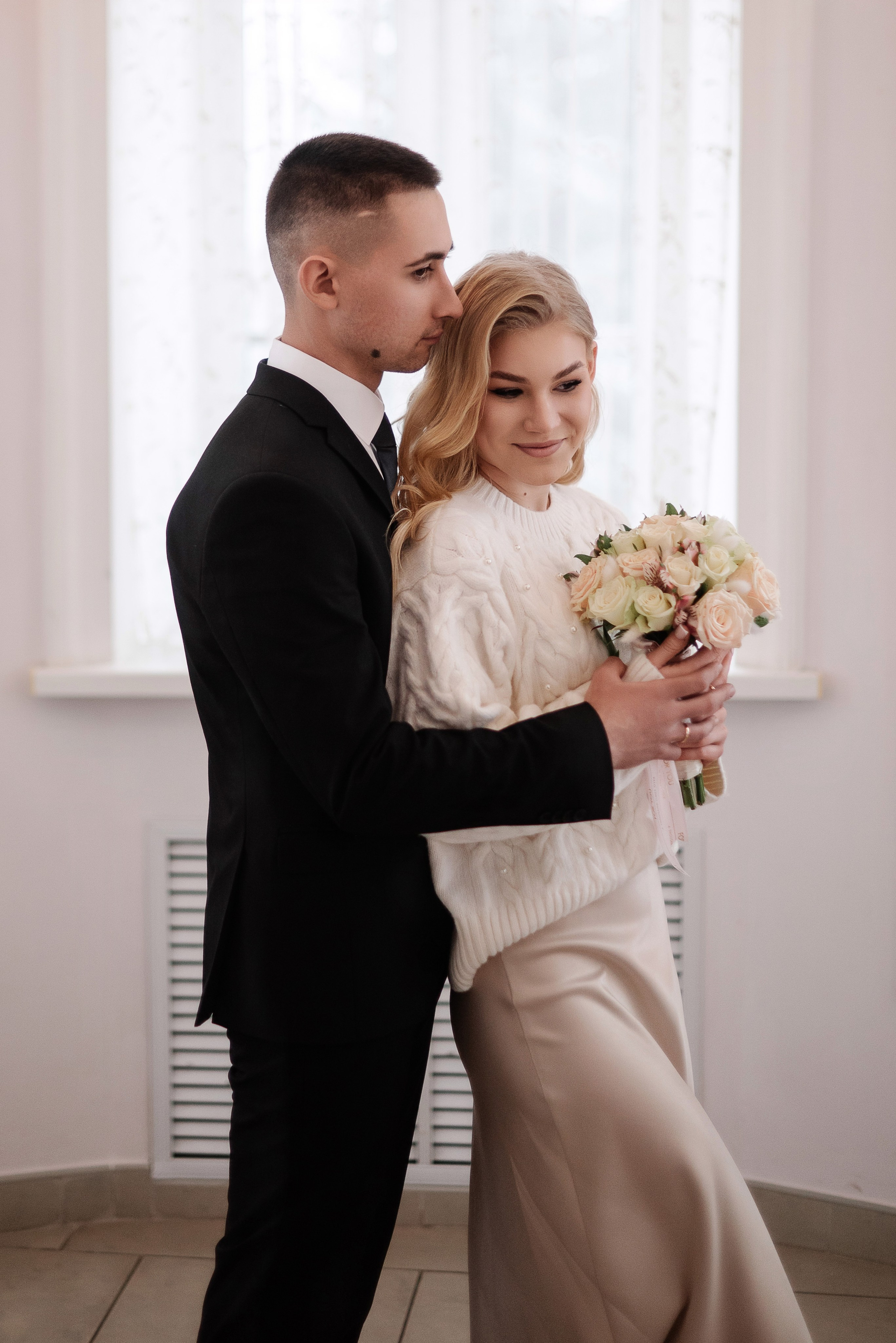 Александра и Алексей, роспись и прогулка зимой. Свадебный и портретный фотограф в Липецке Юлия Свит