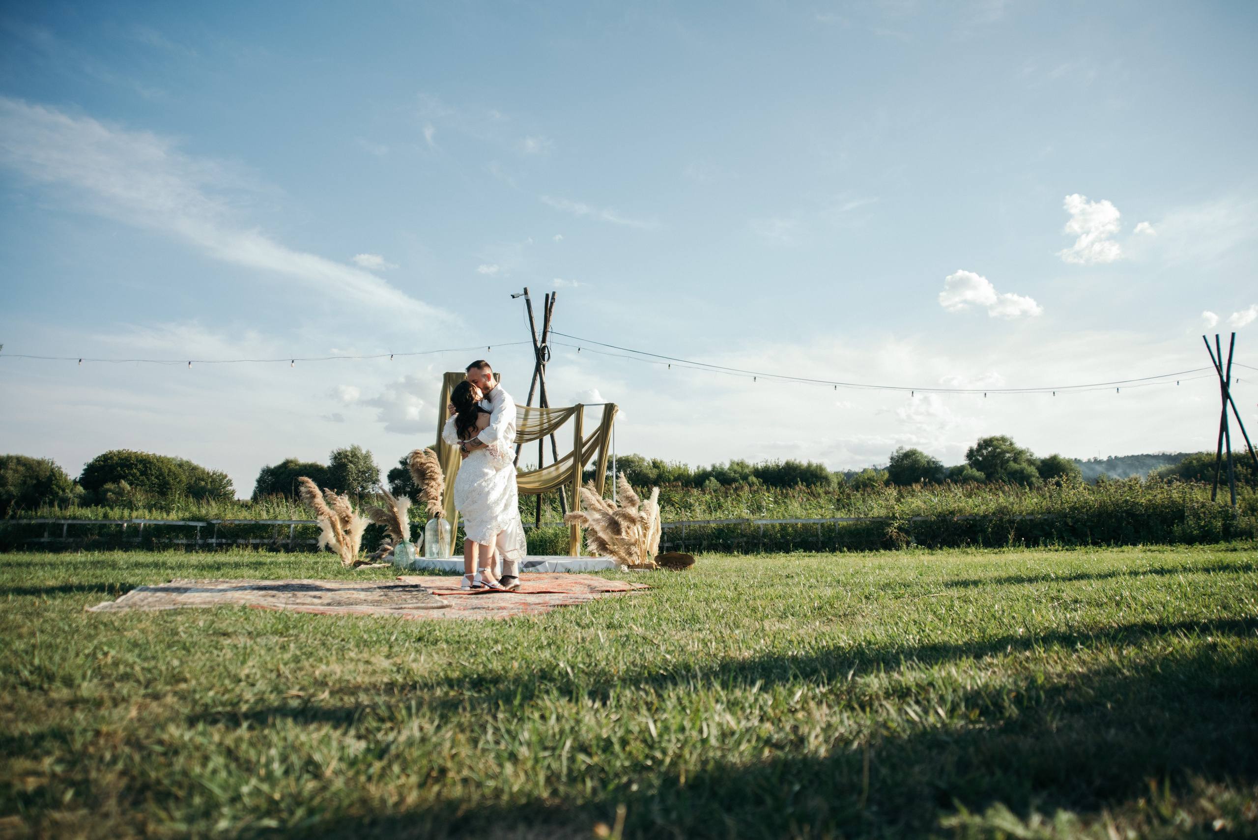 Свадьба на природе
