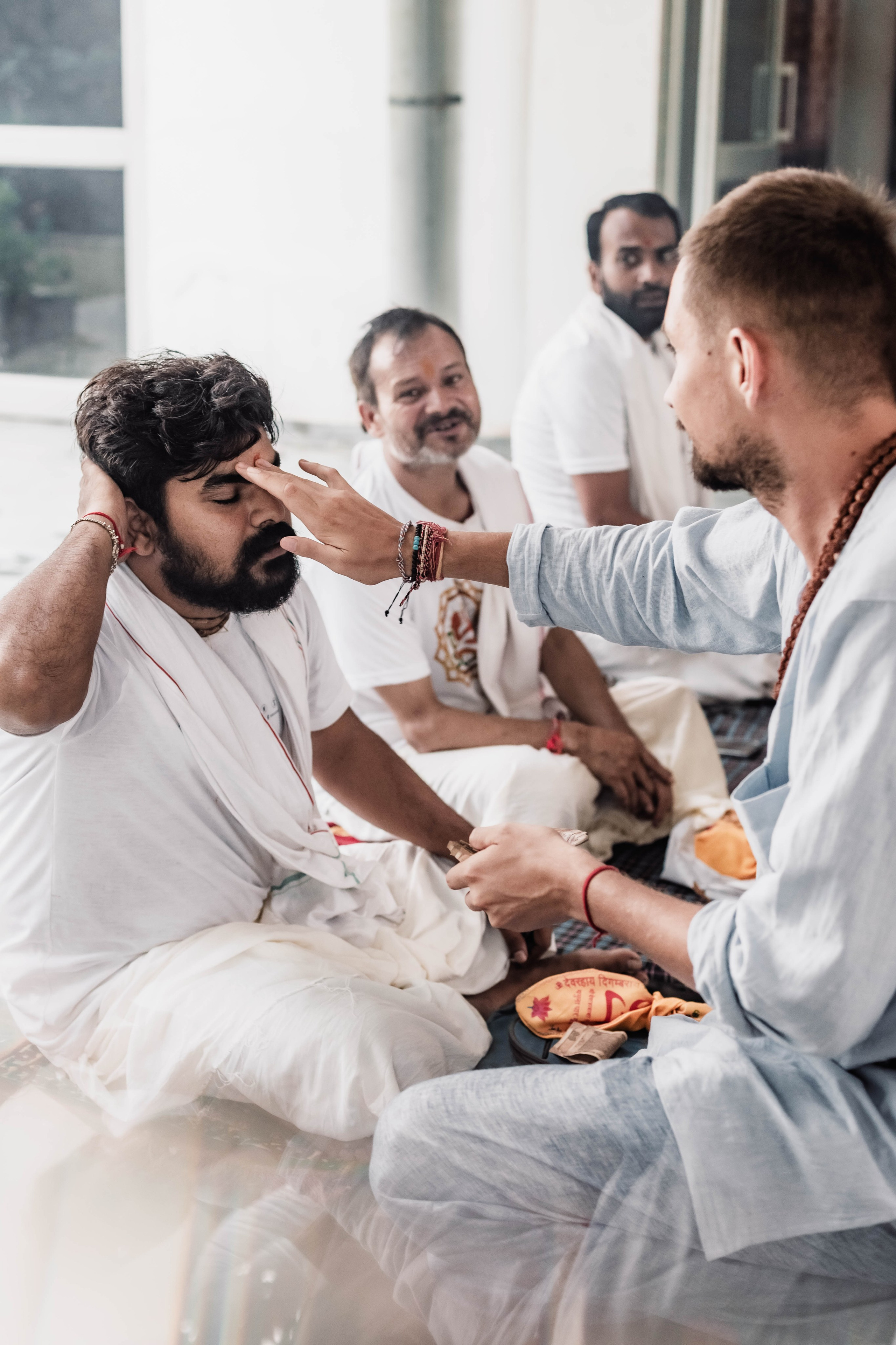 Pitri Paksha yagyas & poojas Devraha Baba ji ashram. Mariam Bagdasaryan