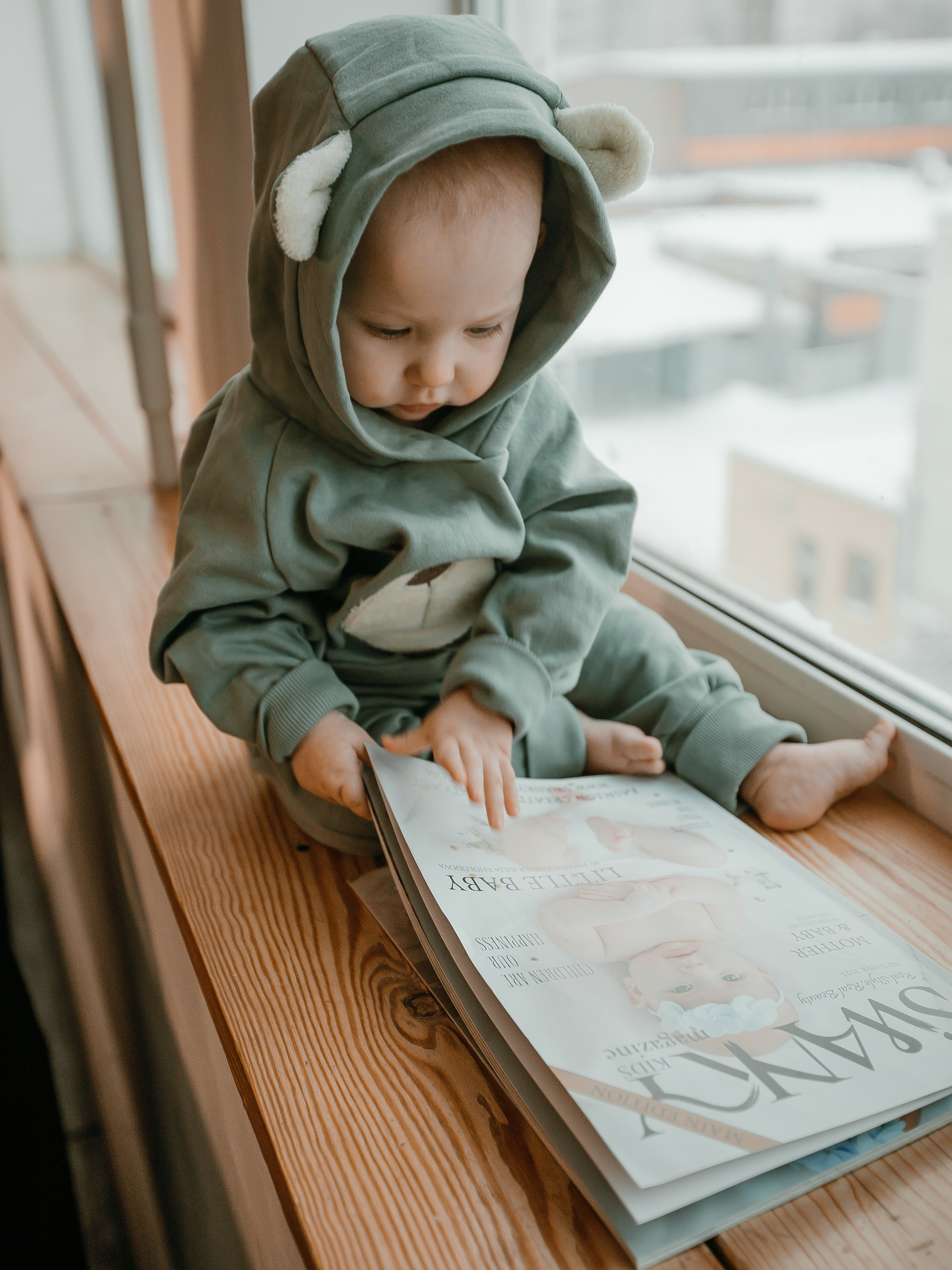 Обложка в журнале. Семейный и детский фотограф в  г. Екатеринбурге Холодова Юлия