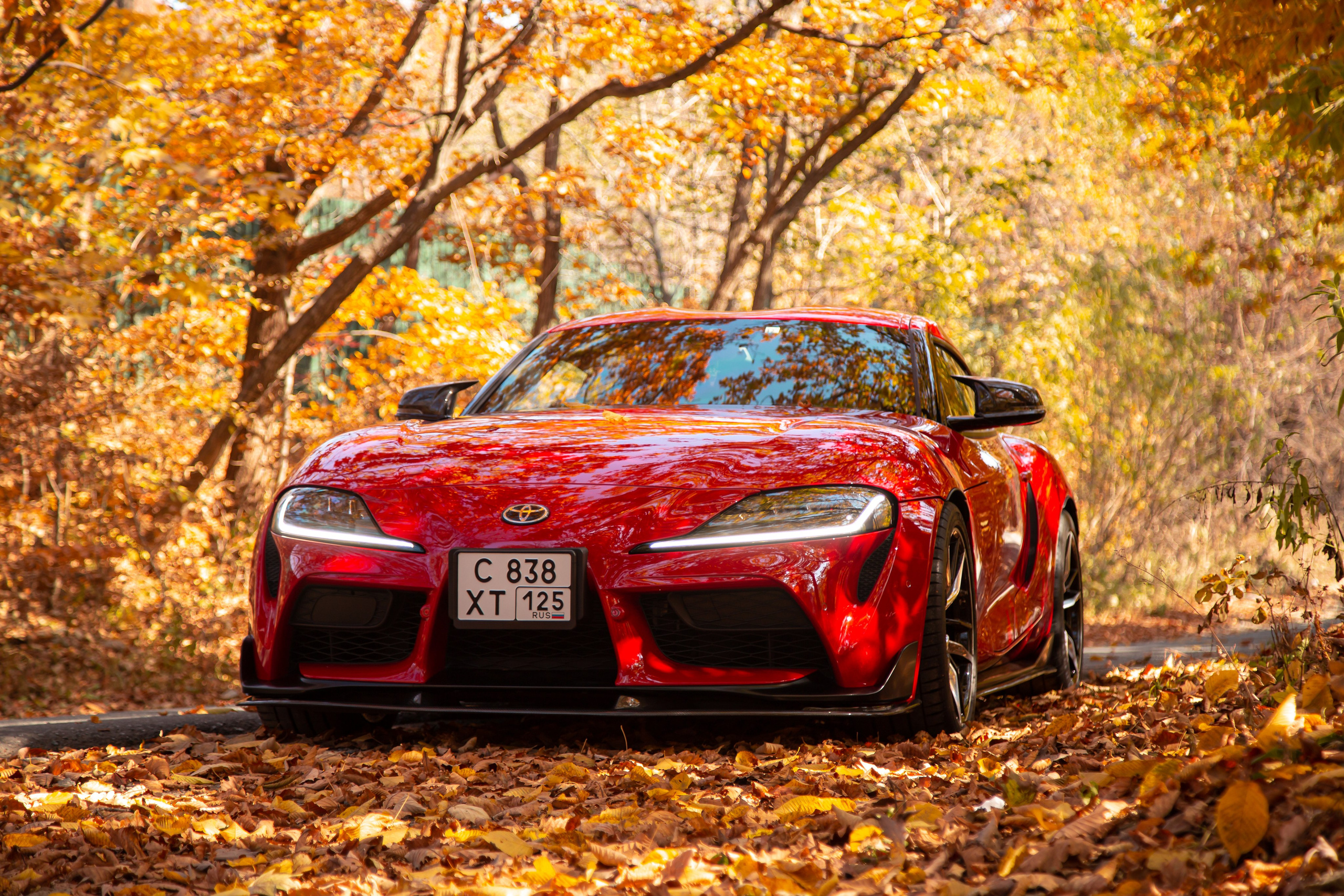 Toyota Supra. Фотограф Антон Клейнос, Владивосток