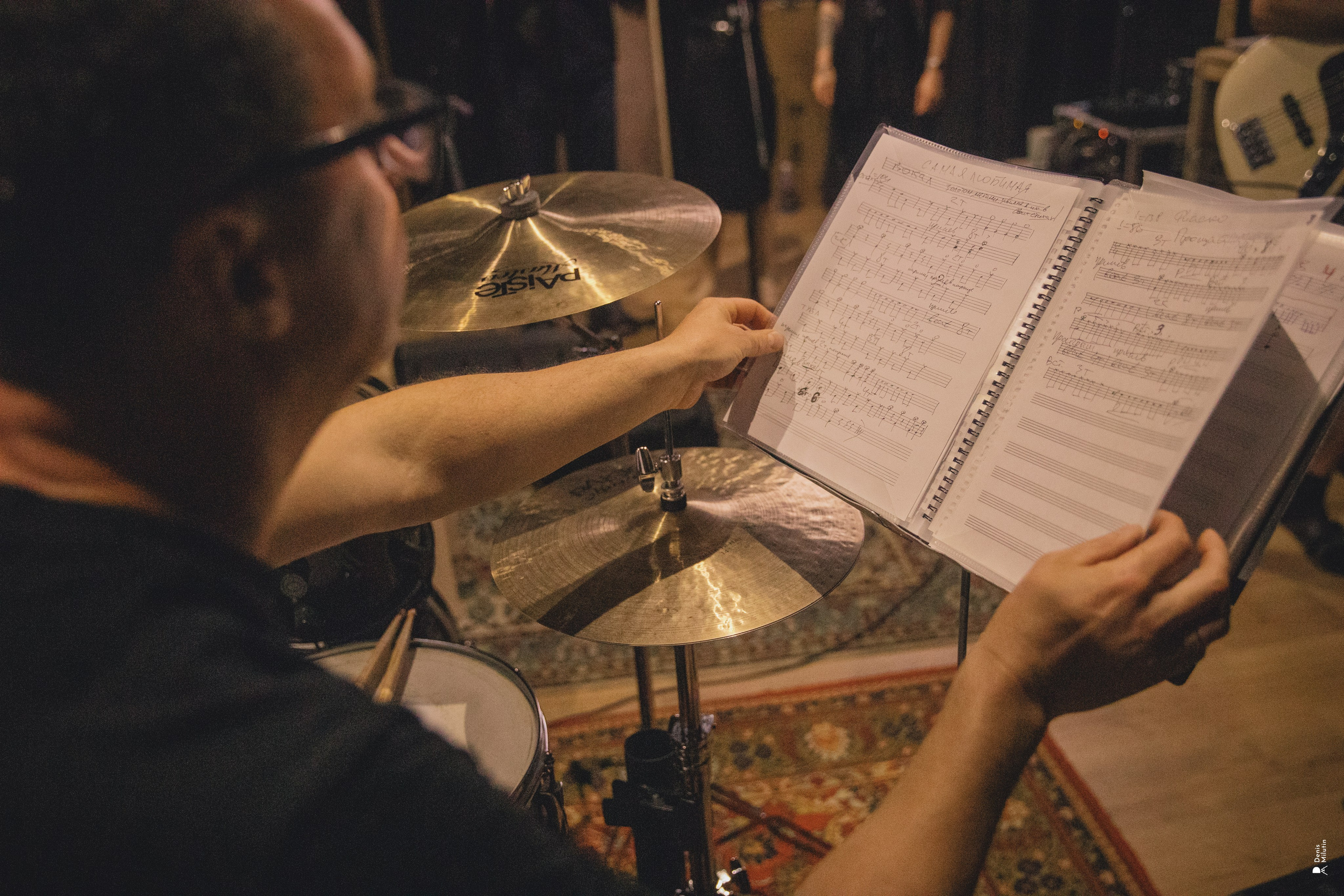 Репетиция Трибьют Ленинград от группы Keep the Brass. Портретный фотограф Денис Милютин