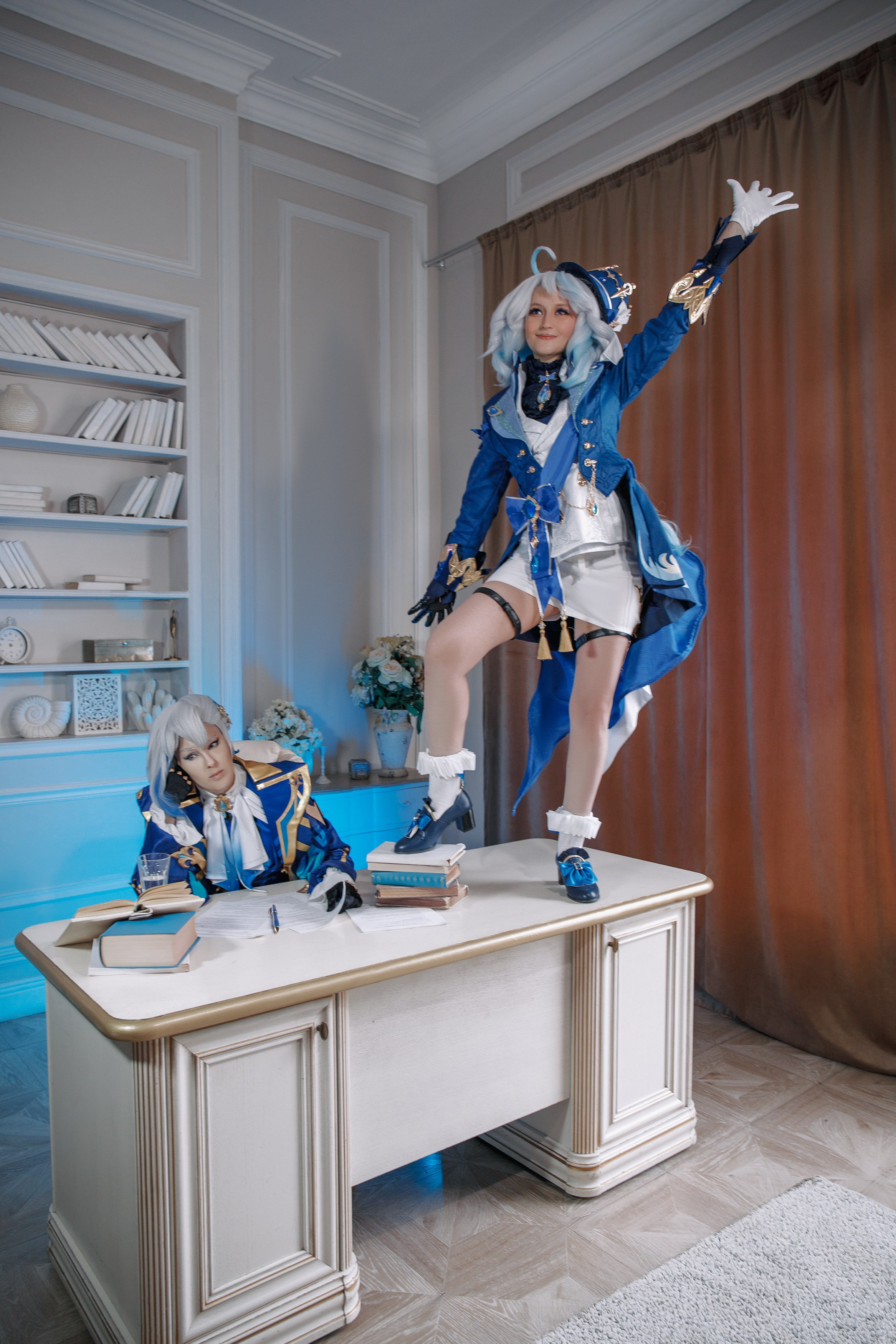 GENSHIN IMPACT: Neuvillette & Furina. Polaroud love