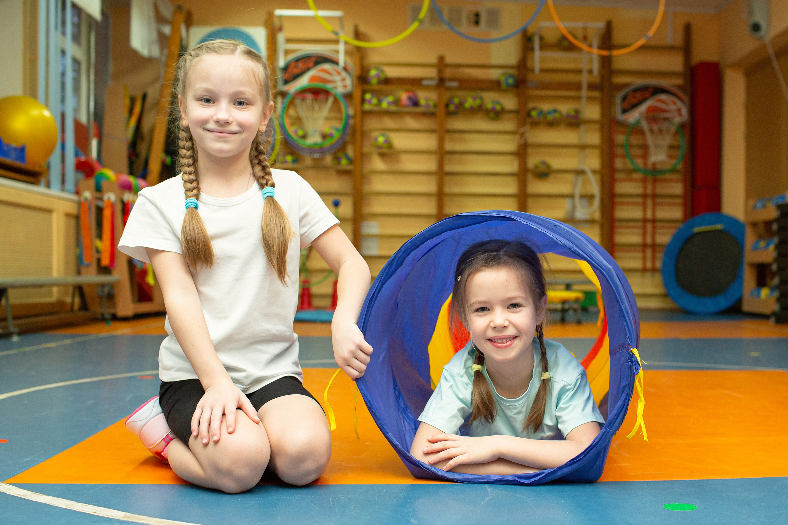 Физкультура в детском саду. Свадебный, семейный, детский фотограф в Санкт-Петербурге