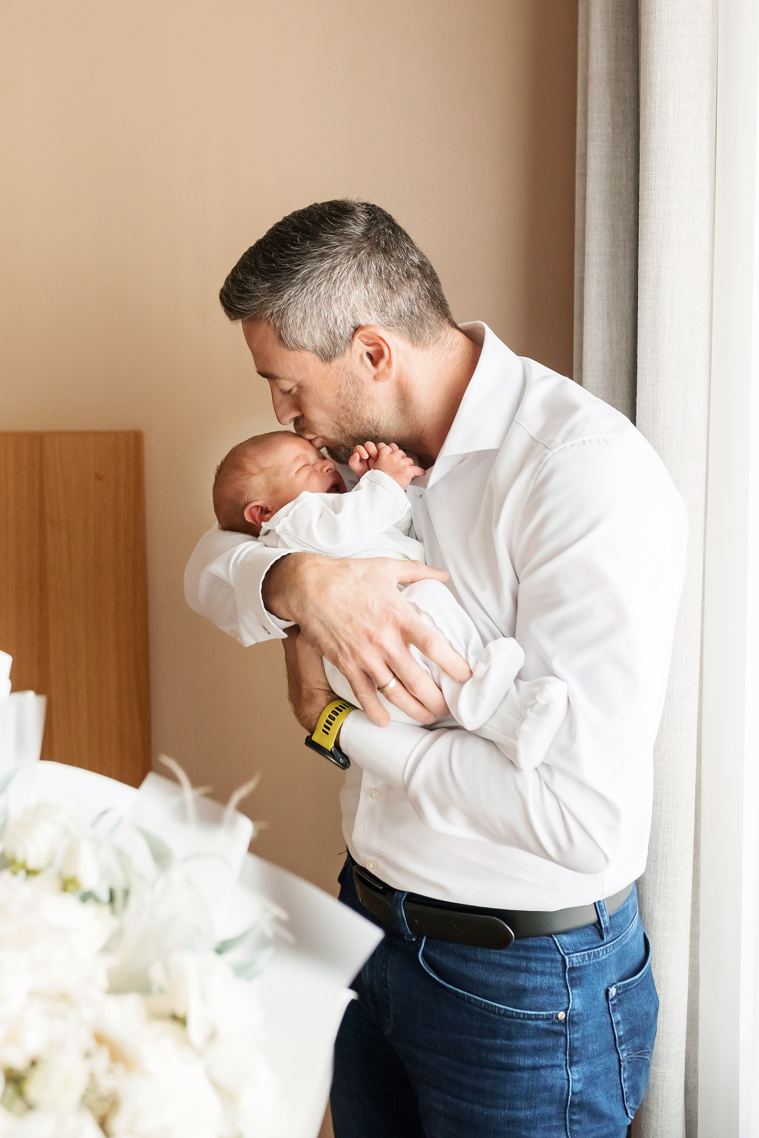 Выписка из роддома. Фотограф г. Москва Олеся Пантелеева