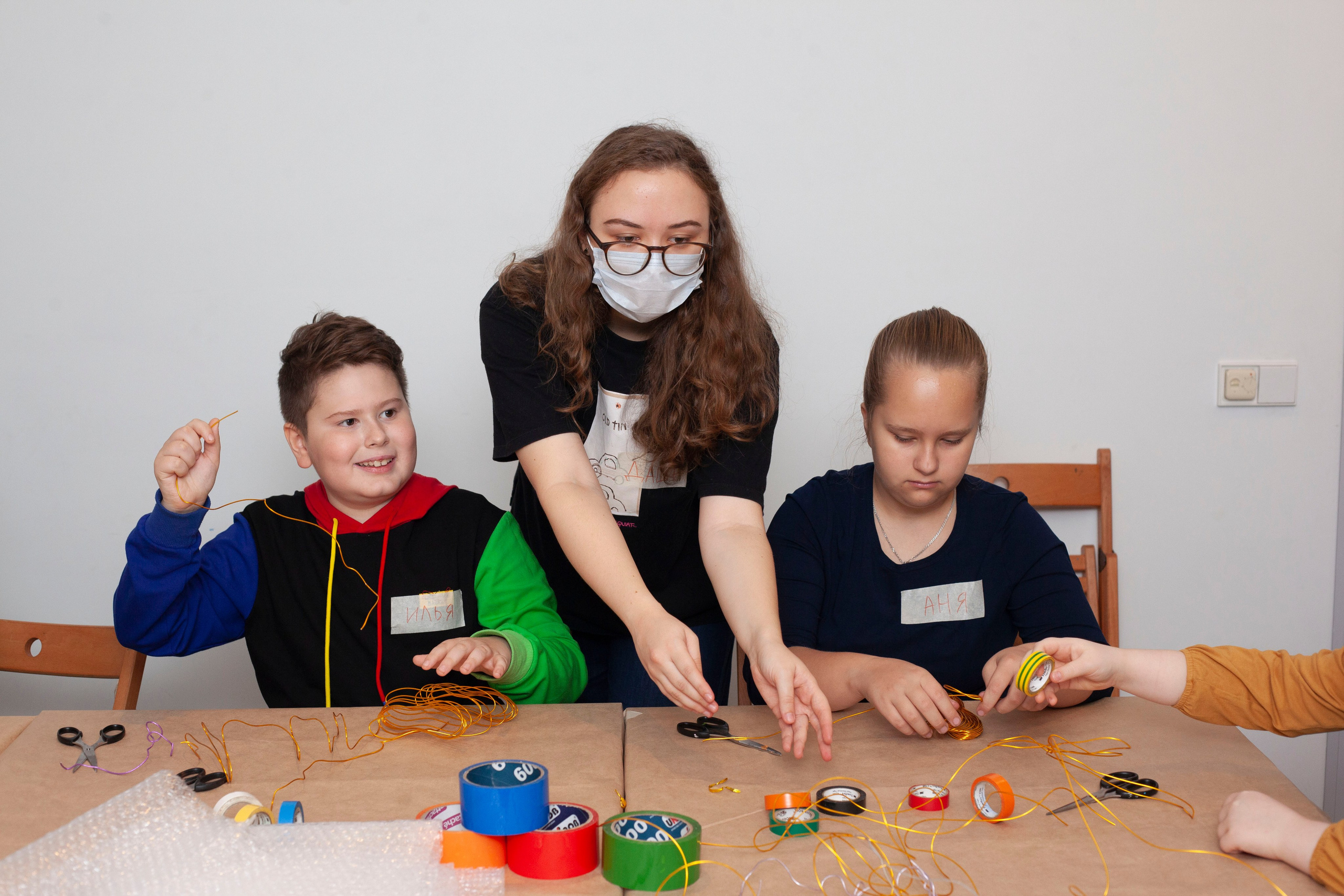 Детский мастер-класс в ММОМА. Stanislav Baryshev — People. Emotions. Atmosphere