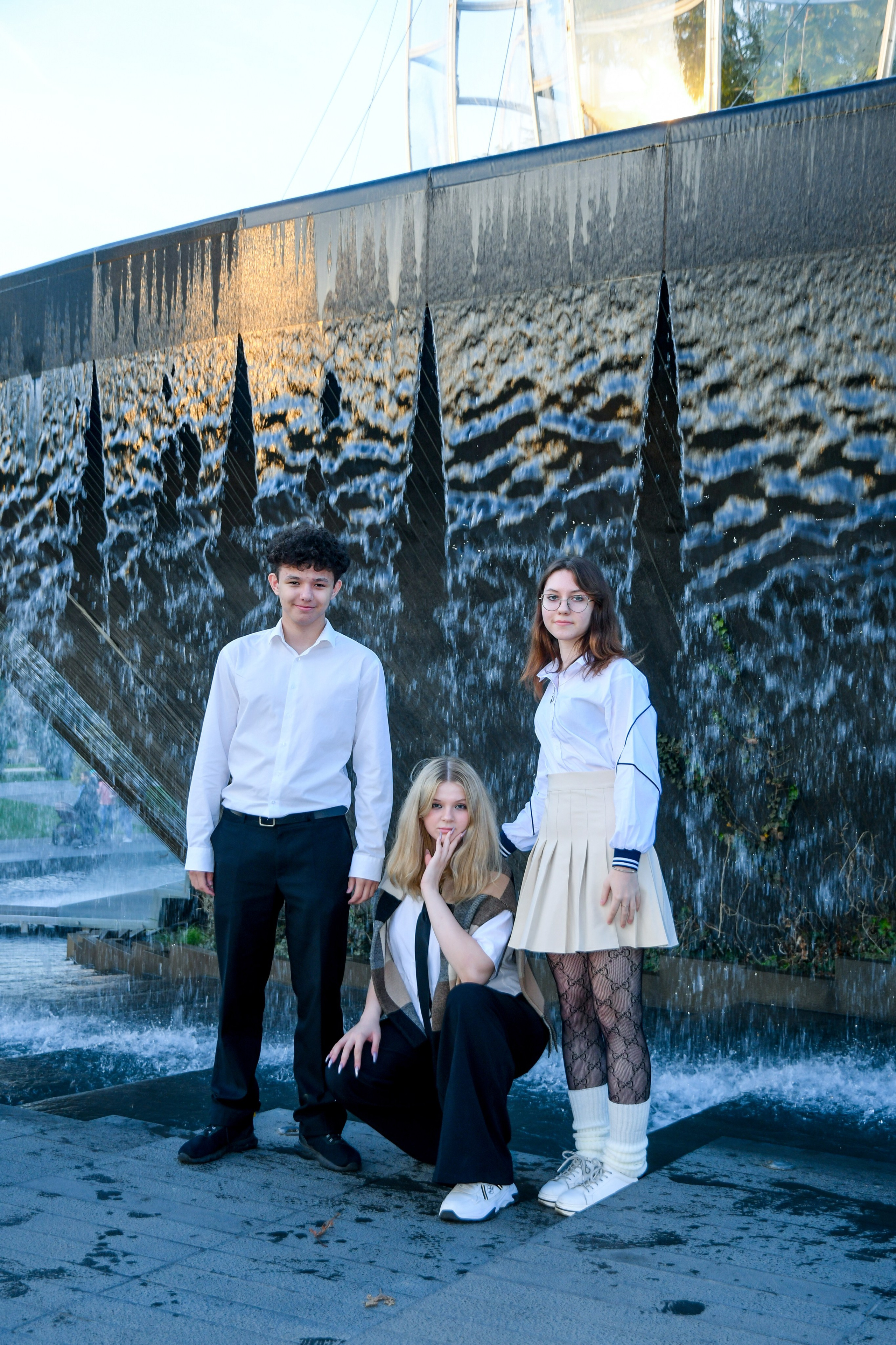 Фотосессия для выпускных альбомов в парке Галицкого. Вячеслав Скрипник Фотограф Краснодар