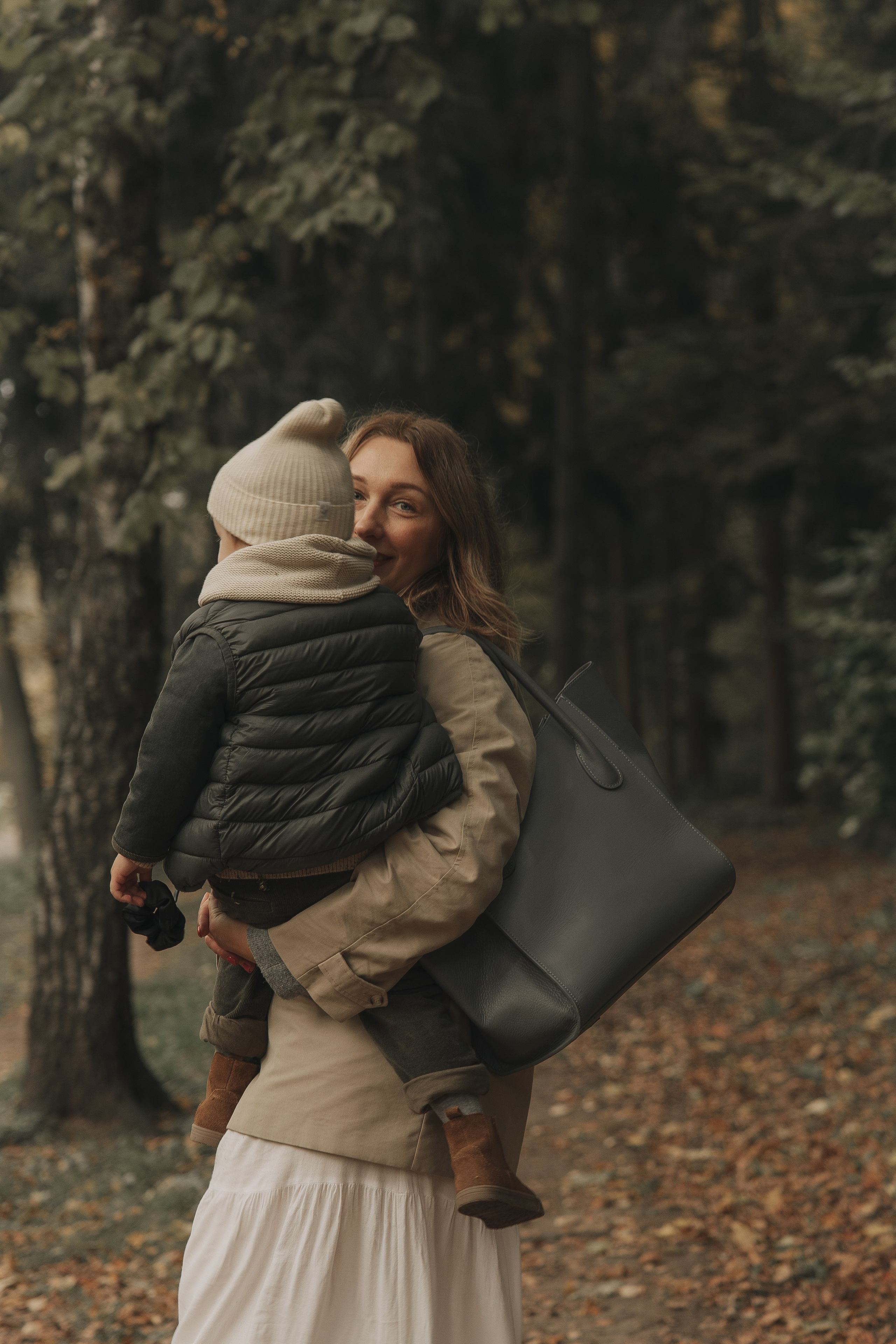 Листопад и дети. Семейный фотограф в городе Тула Любовь Сабирова