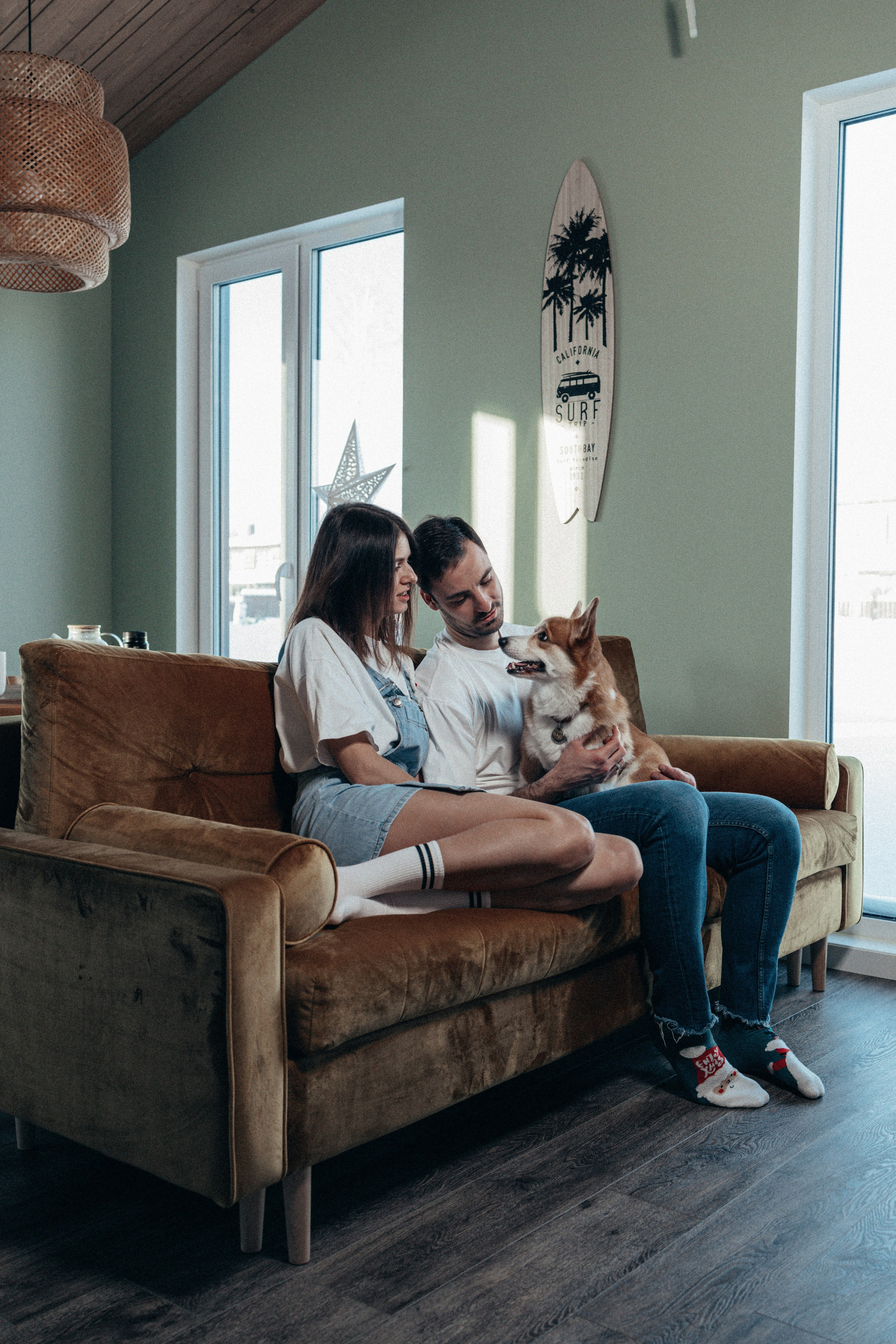 Кирилл, Настя и коржик Рико